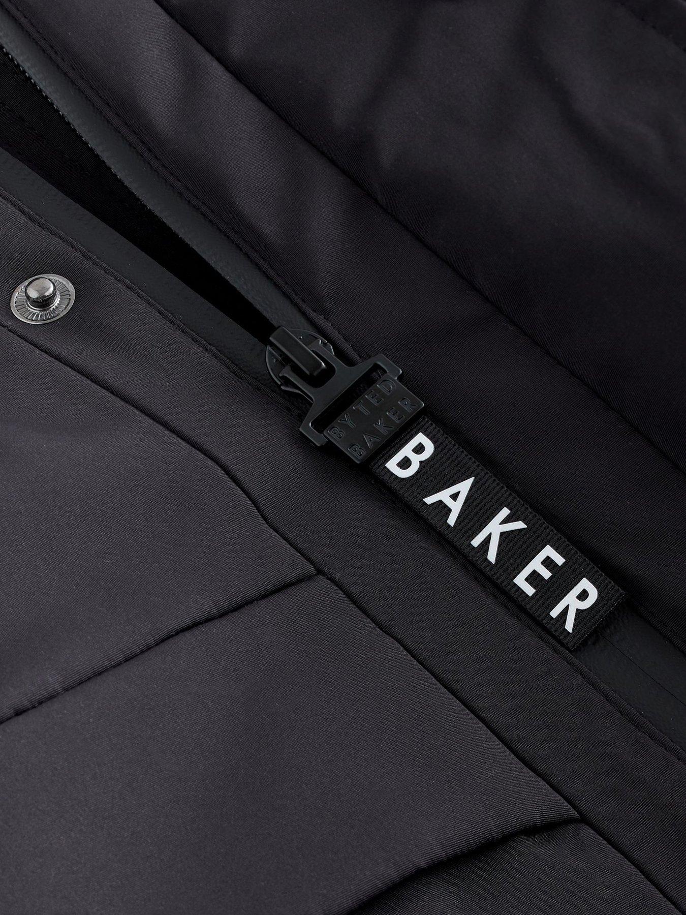 Image 4 of 5 of Ted Baker Older Boys Midlength Coat - Black