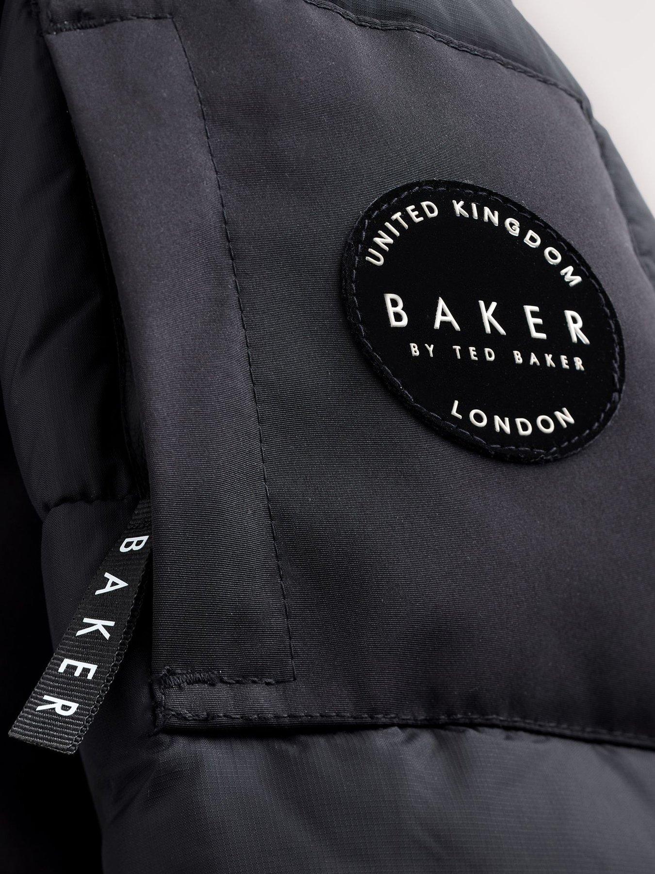 Image 5 of 5 of Ted Baker Older Boys Midlength Coat - Black
