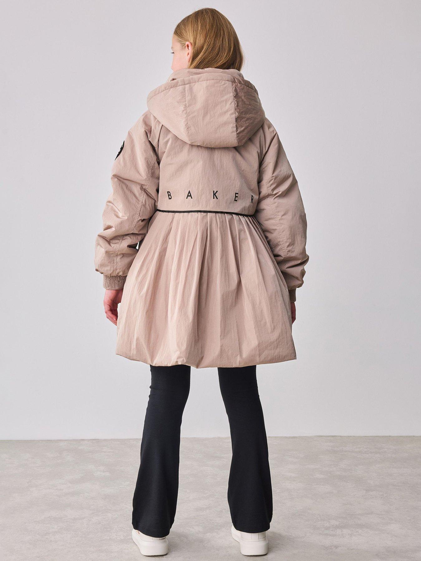 Ted Baker Girls Pleated Coat - / Pink - Beige | Very