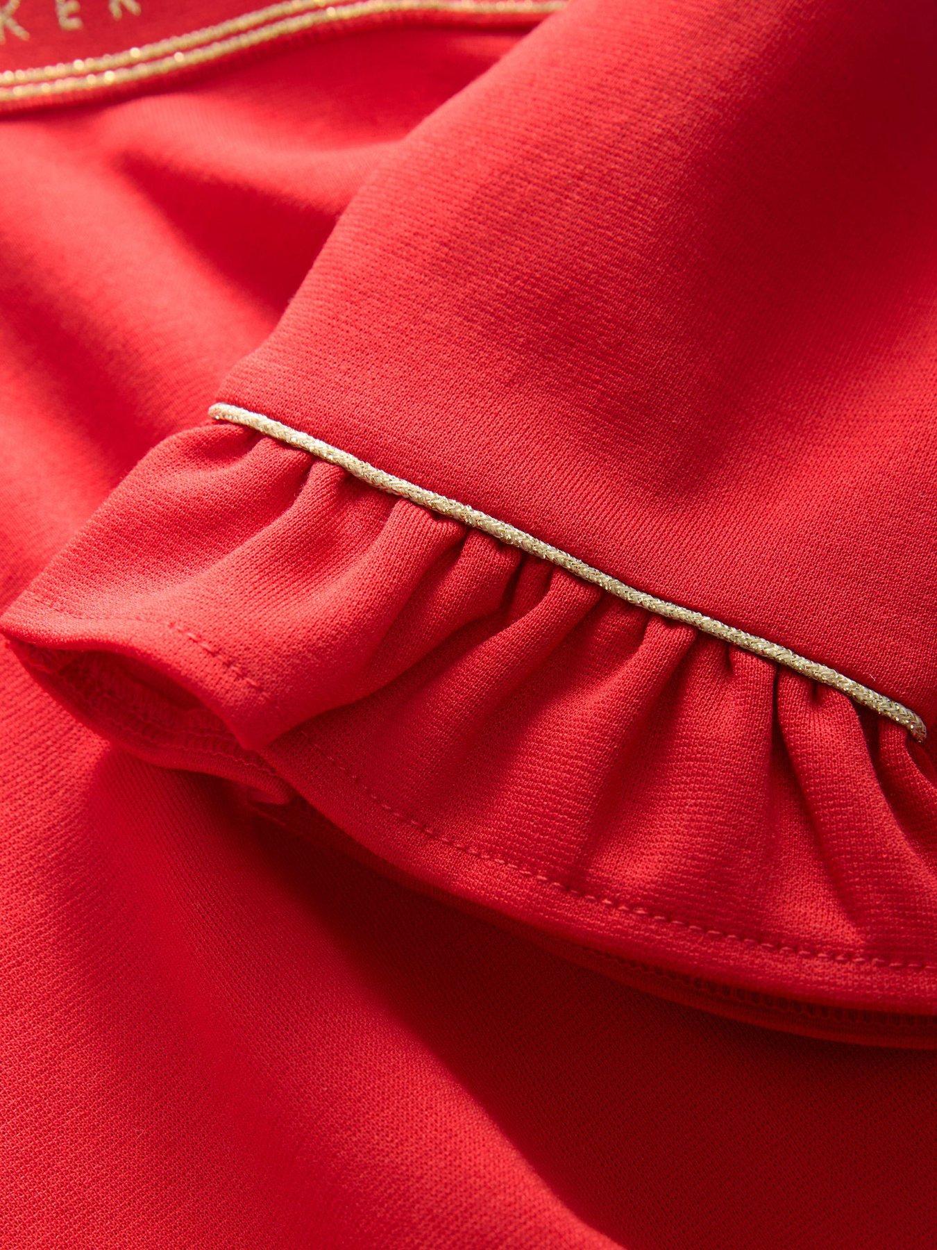 Image 6 of 6 of Ted Baker Younger Girls Dress - Red