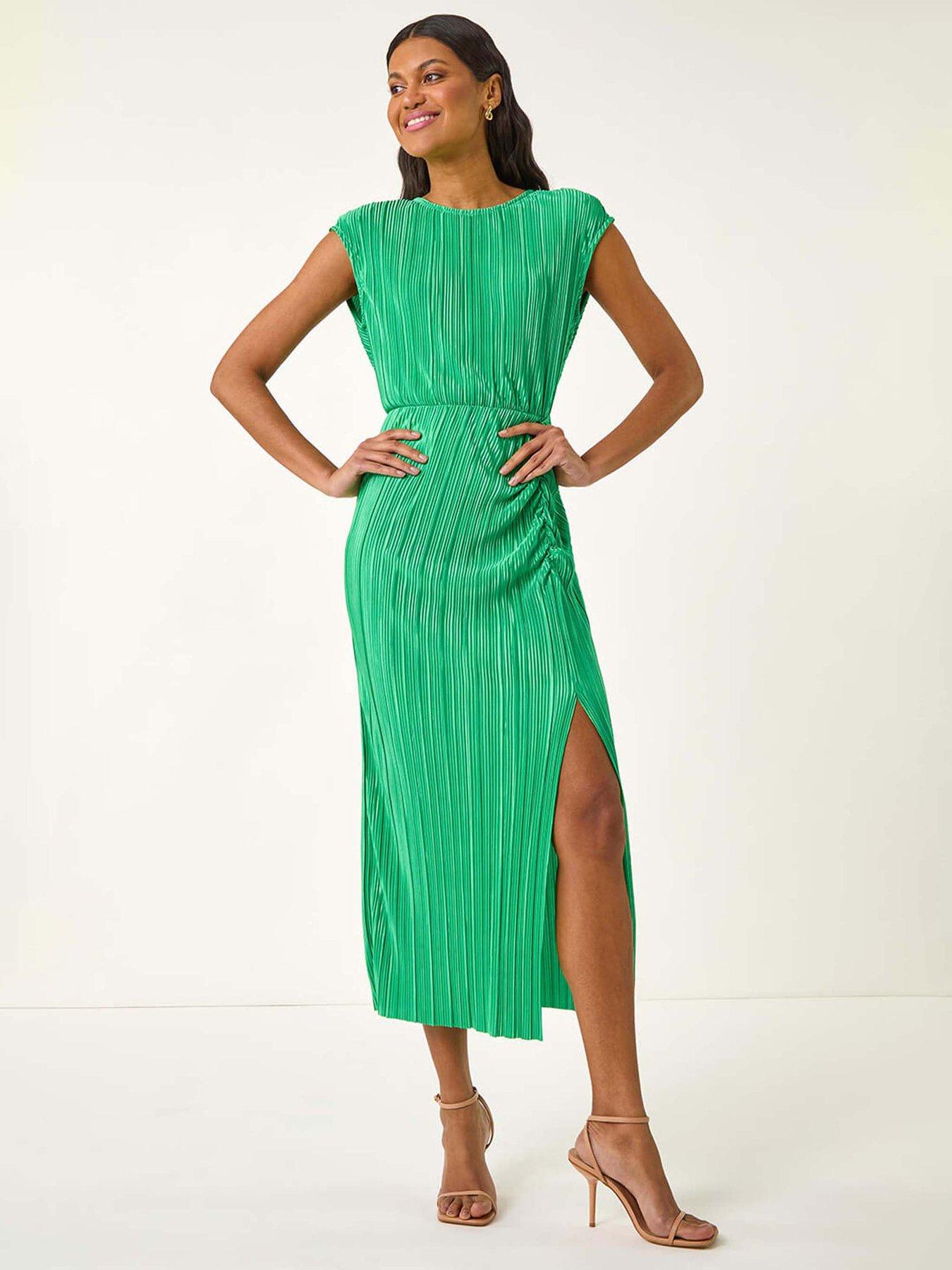 green emerald velvet dress The Ember Dress