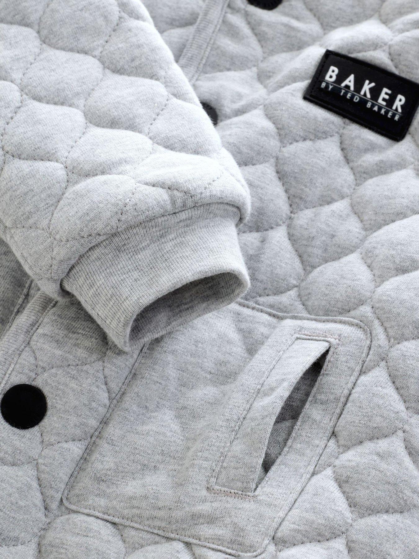 Image 6 of 6 of Ted Baker Baby Boys 3 Pack Jacket, Top &amp; Trouser Set - Grey