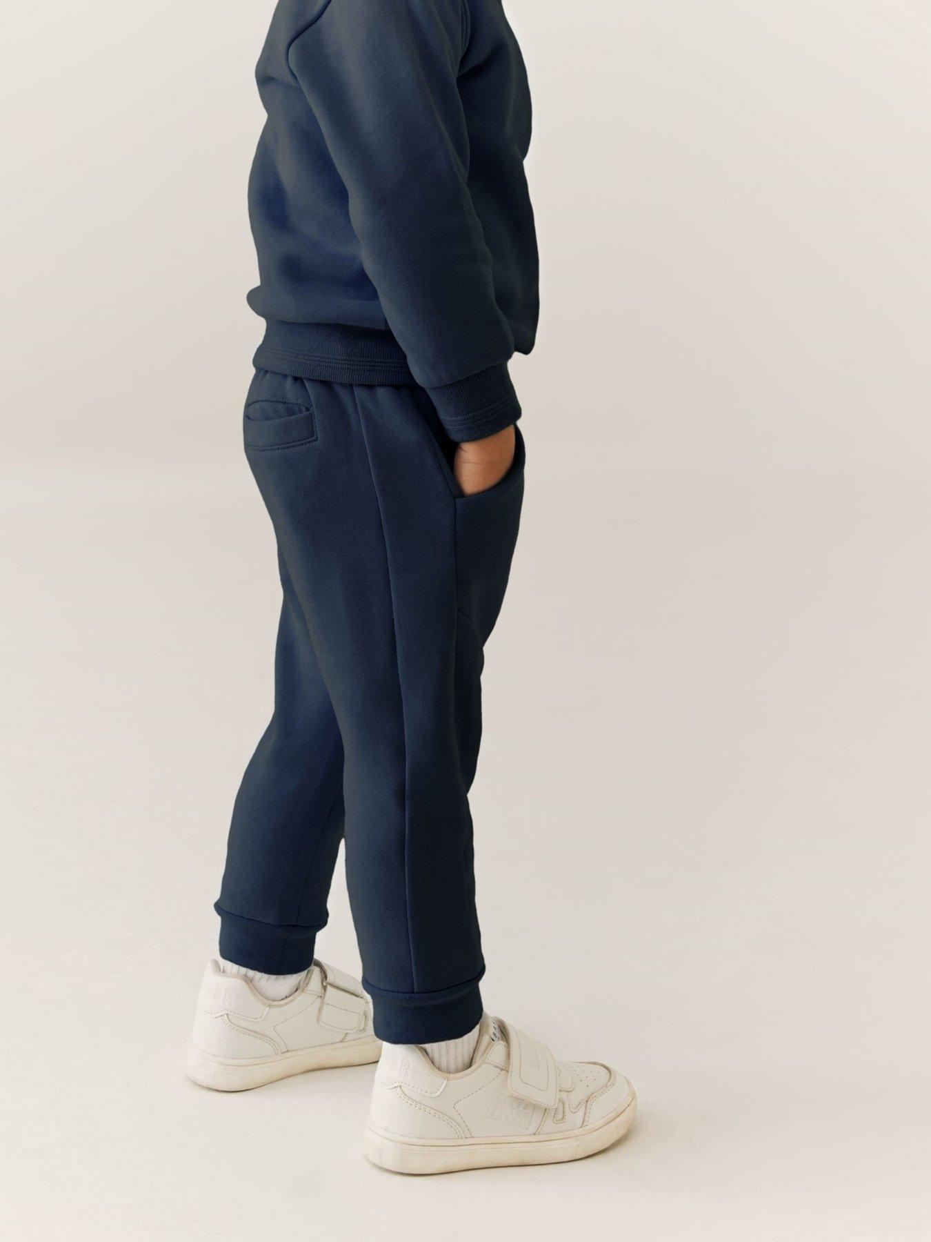 Image 5 of 7 of Ted Baker Younger Boys Sweat Top &amp; Jogger Set - Navy