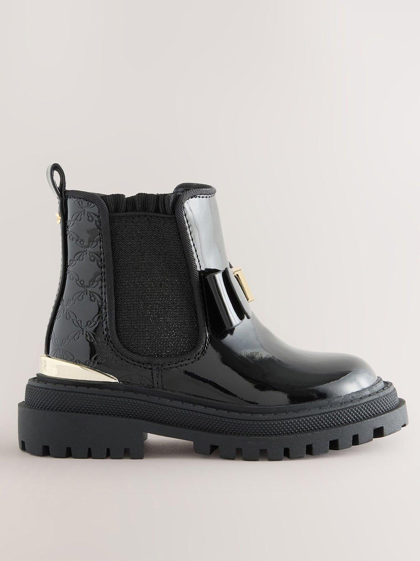 Ted Baker Younger Girls Chelsea Boots - Black