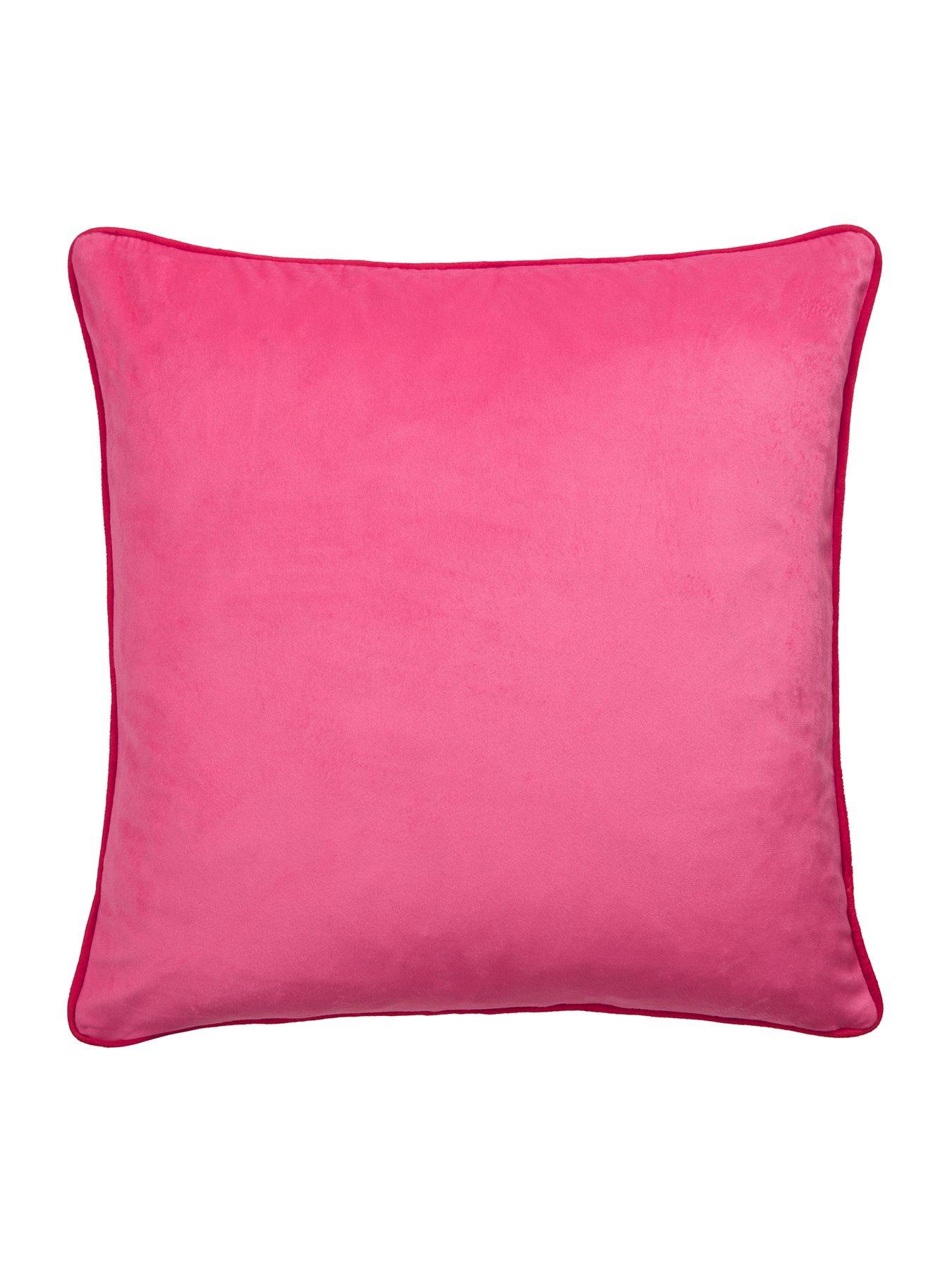Image 3 of 4 of Fusion Fa La La Velvet 43 X 43Cm Filled Christmas Cushion