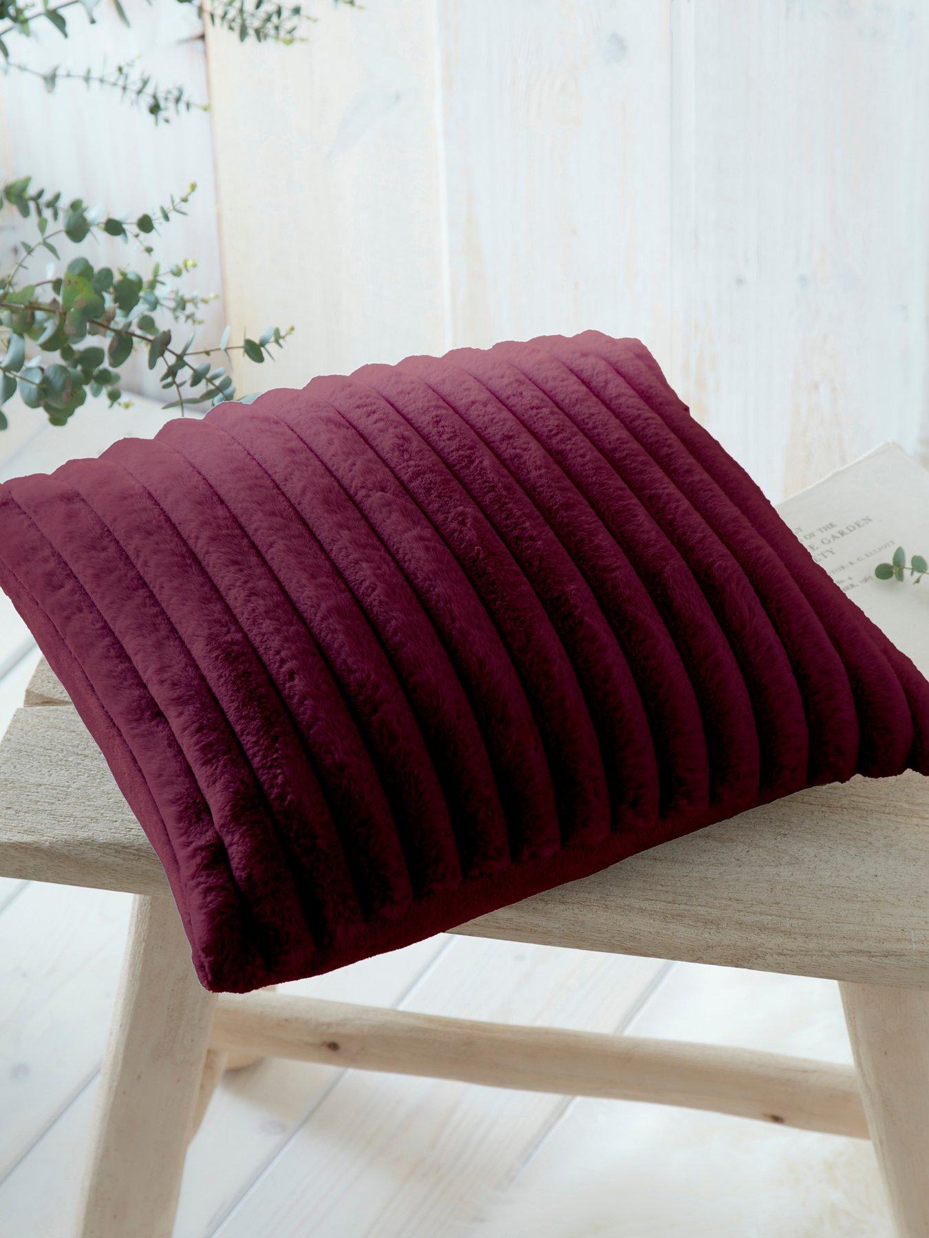 Appletree Morritz - Faux Fur 43 X 43cm Filled Cushion