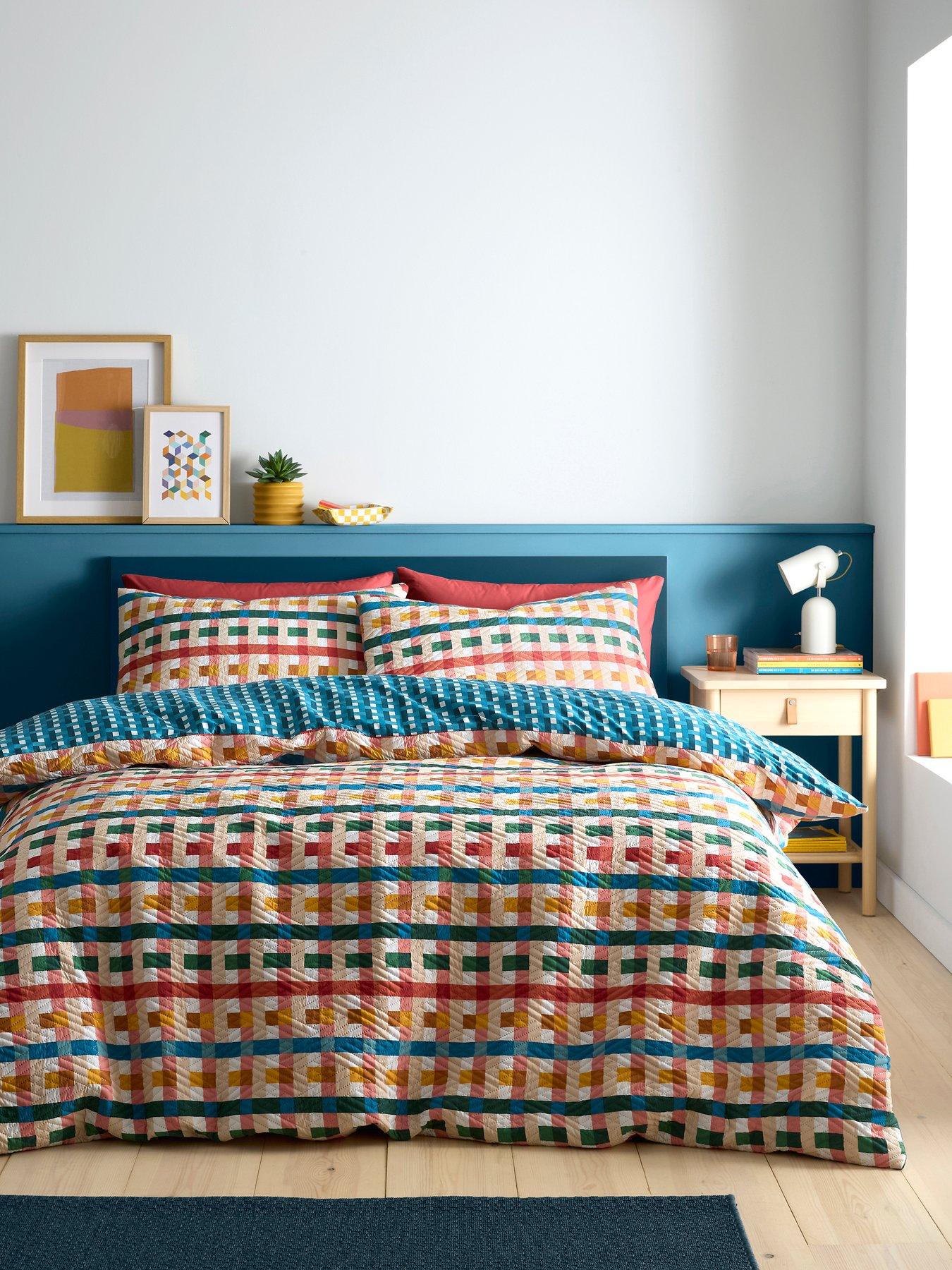 Fusion Rhett -textured King Duvet Cover Set