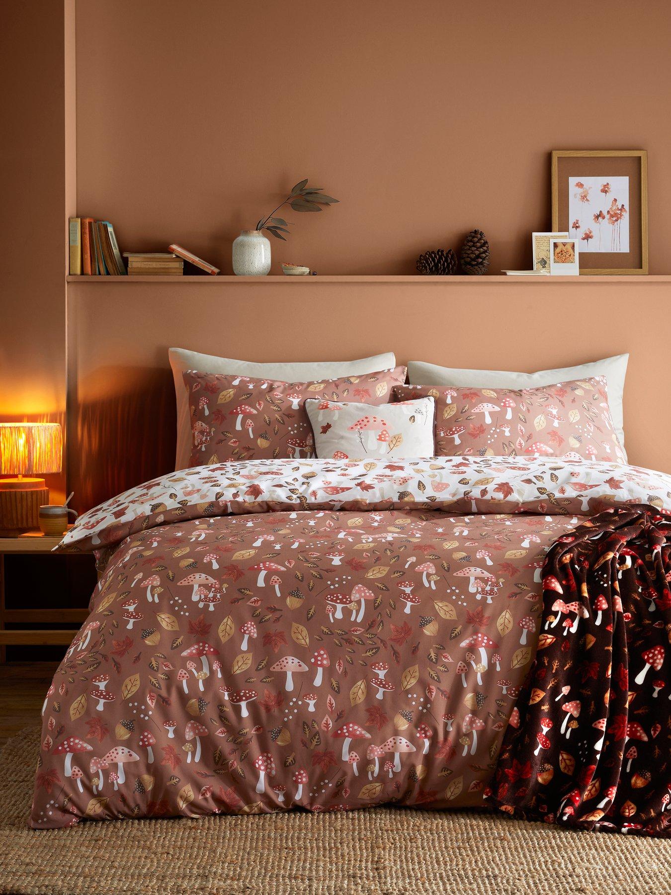 Image 4 of 4 of Fusion Woodland Dreams -reversible King Duvet Cover Set