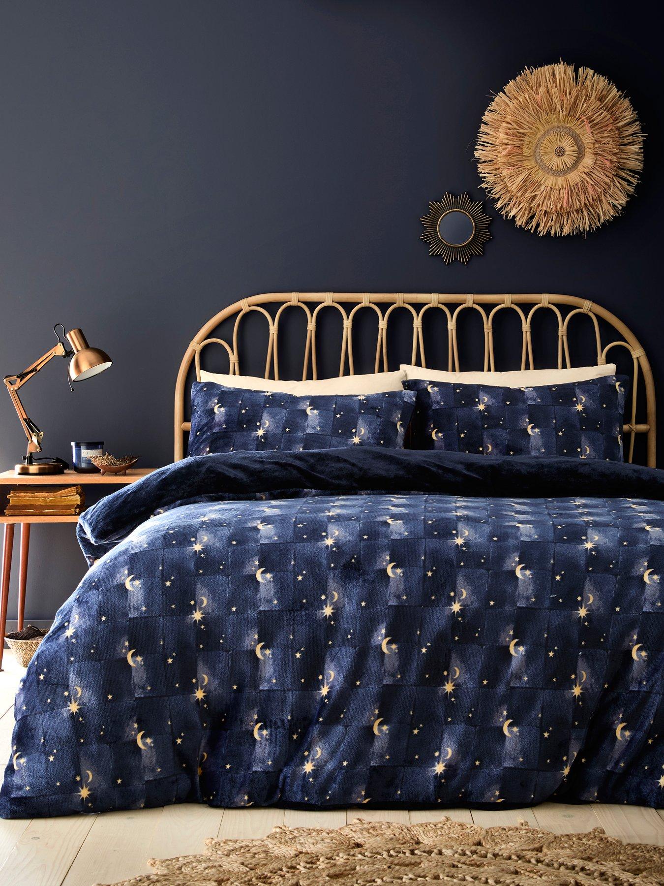 Fusion: Cosmic Star -sherpa Reverse Single Duvet Cover Set