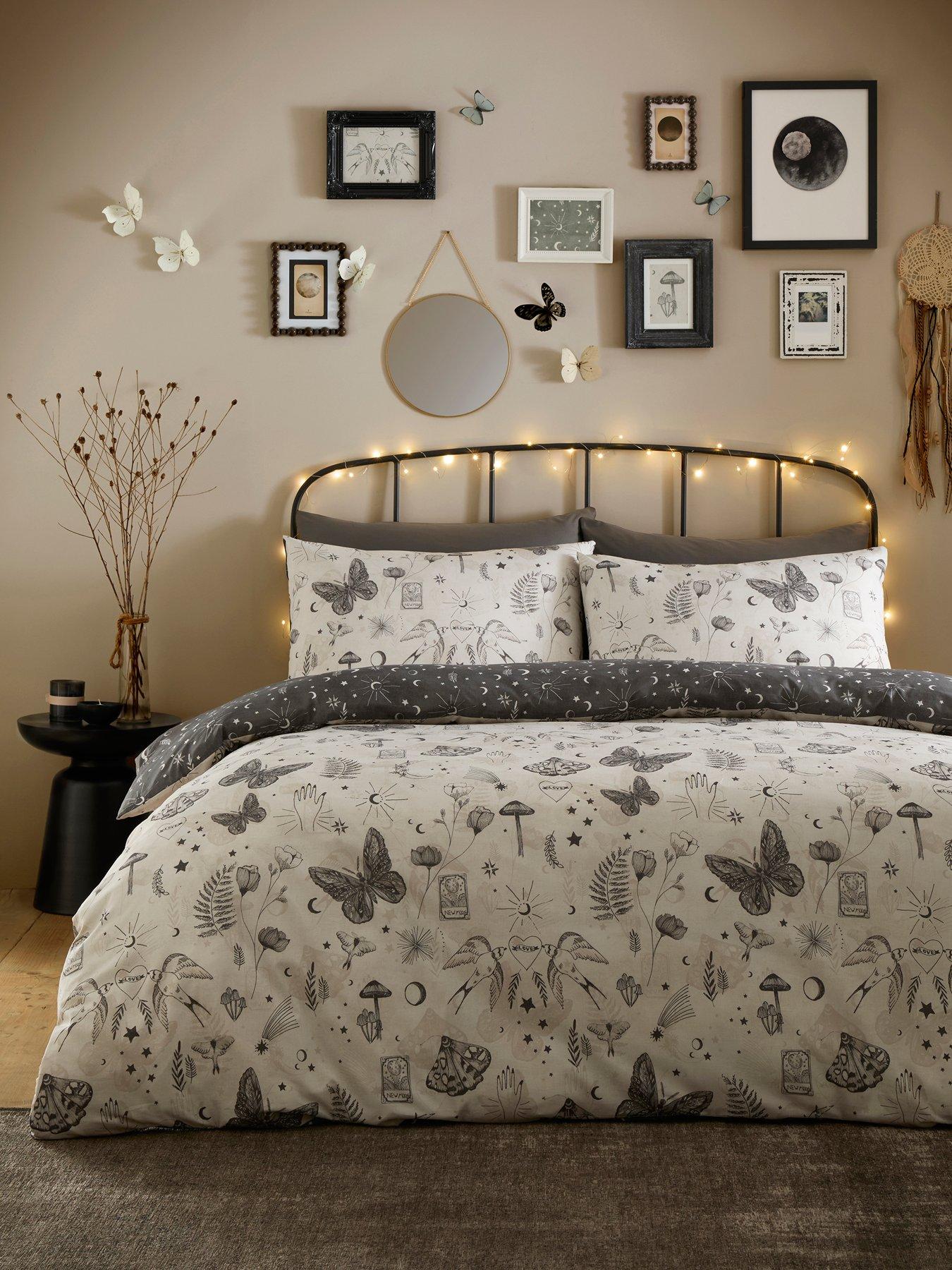 Fusion Celeste Reversible Duvet Cover Set