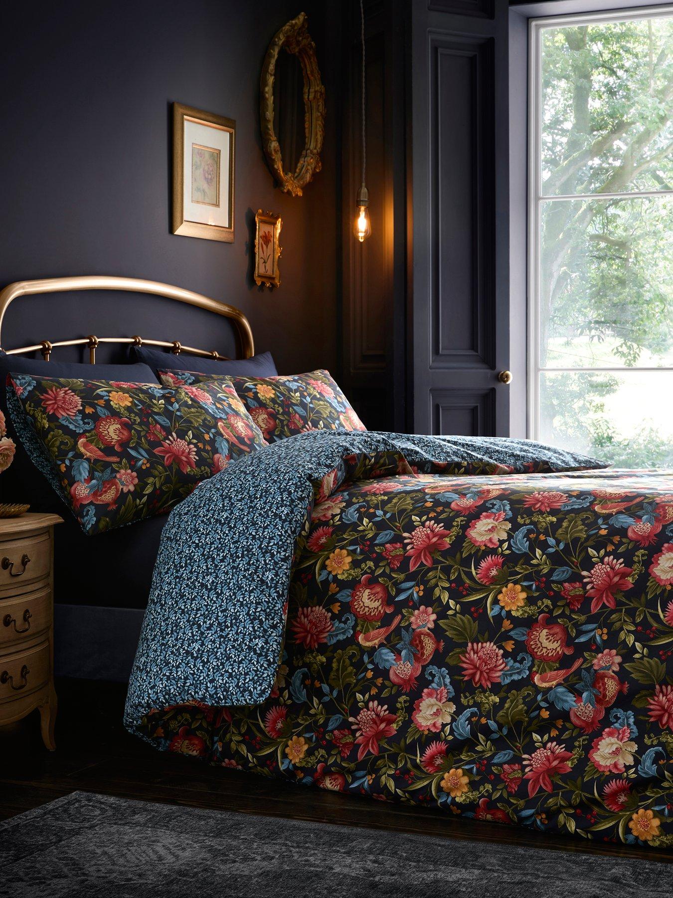 Dreams & Drapes Bejewelled 100% Cotton Duvet Cover Set