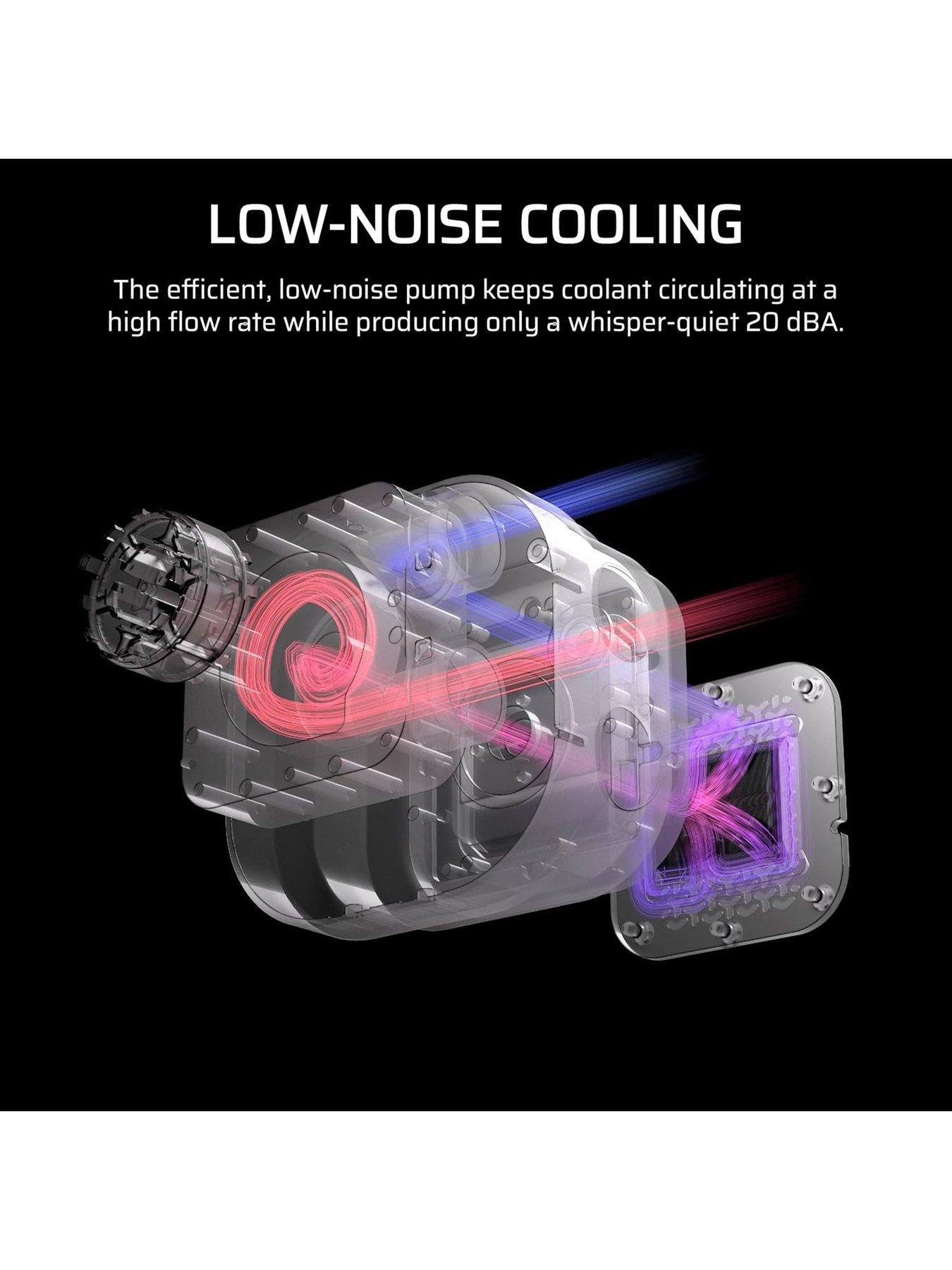 CORSAIR NAUTILUS 360 ARGB White, 360mm Radiator, Liquid CPU Cooler | Very
