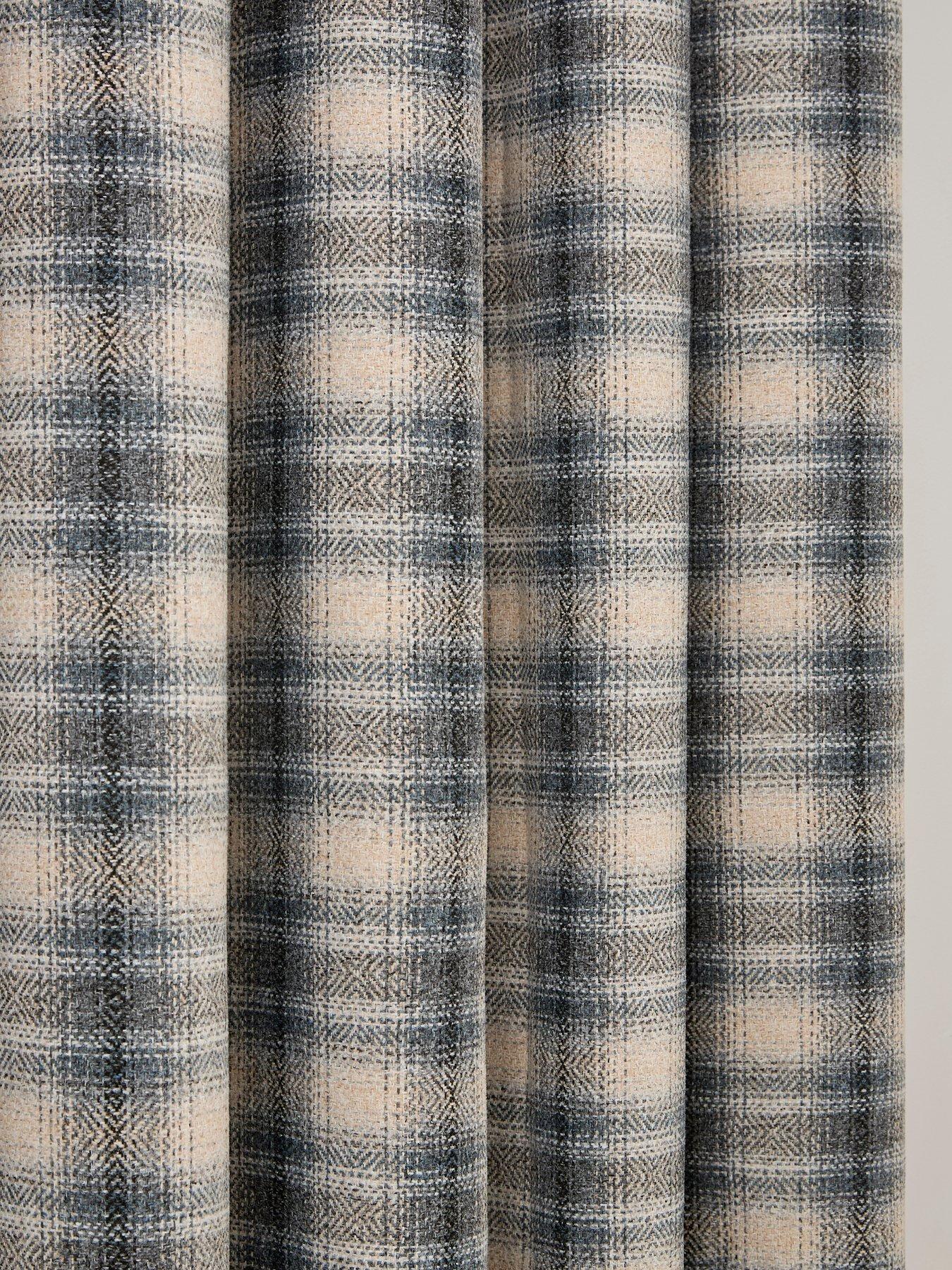 Image 3 of 3 of Curtina Everett -jacquard 66" Width X 90" Drop (168 X 229cm) Pair Of Eyelet Curtains