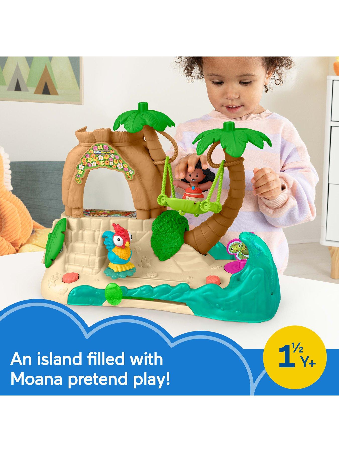 Image 2 of 7 of Fisher-Price Little People Little People Disney Princess Deluxe Moana Village Playset