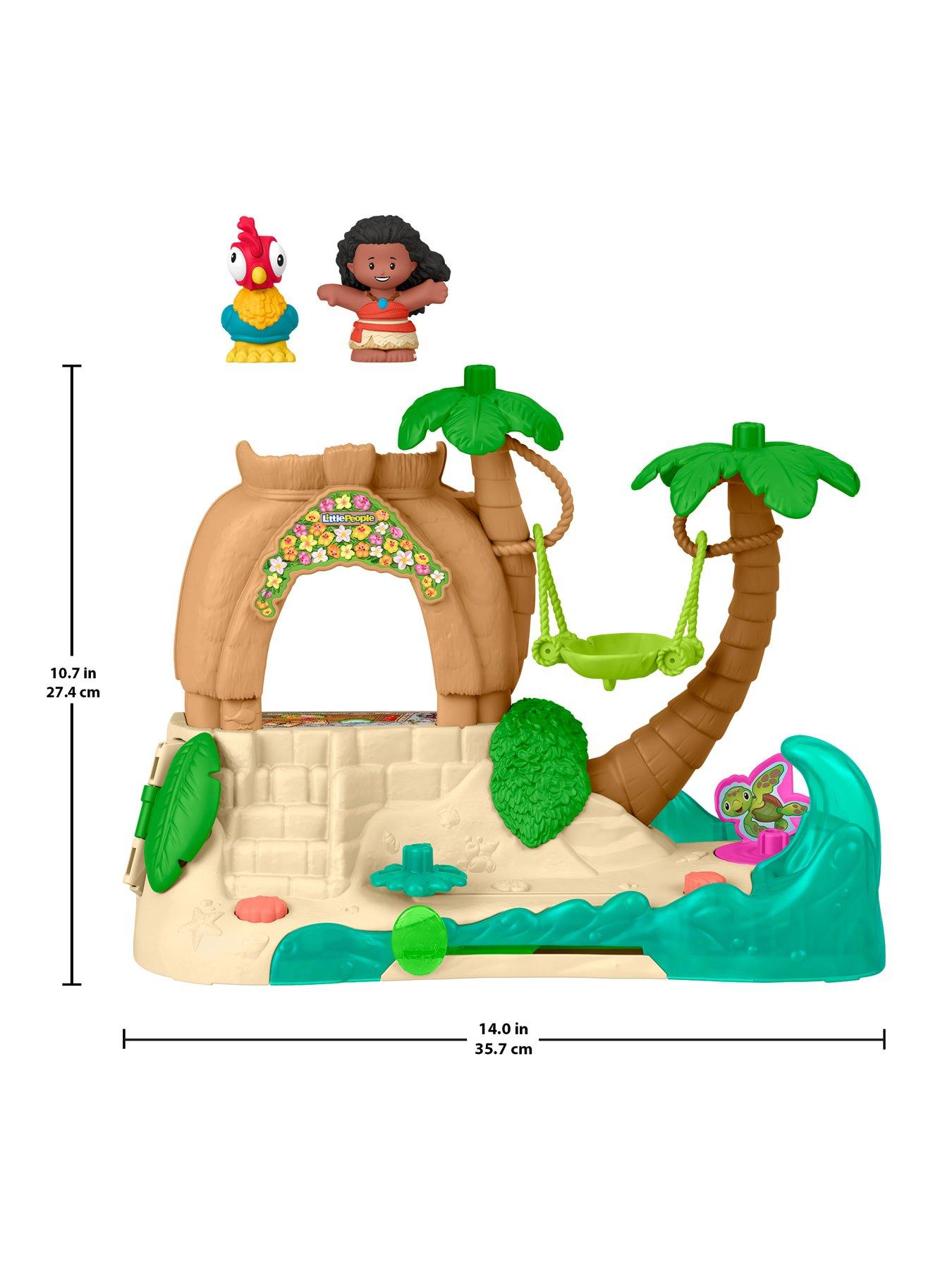 Image 6 of 7 of Fisher-Price Little People Little People Disney Princess Deluxe Moana Village Playset