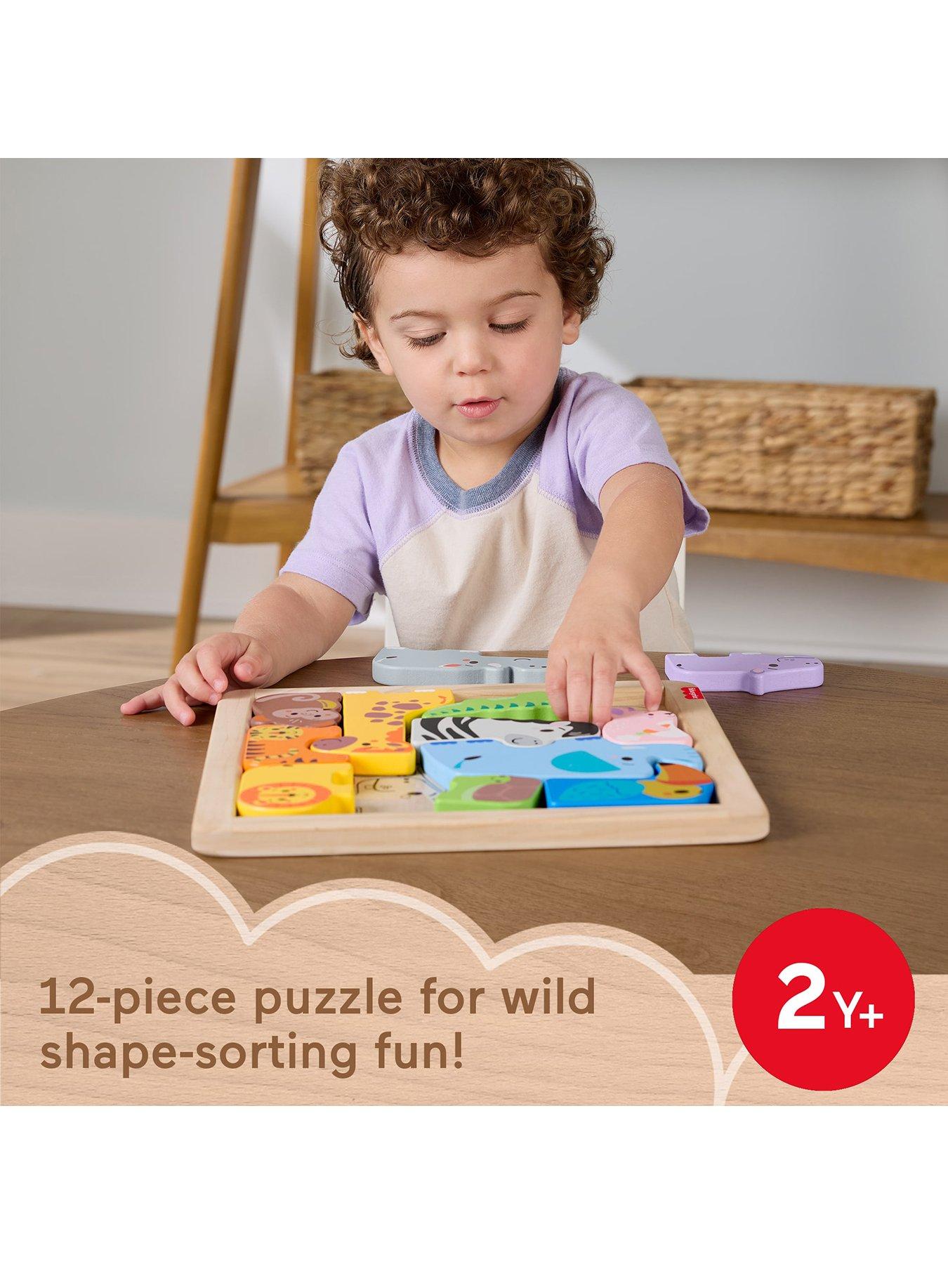 Image 2 of 7 of Fisher-Price Wooden Animal Puzzle