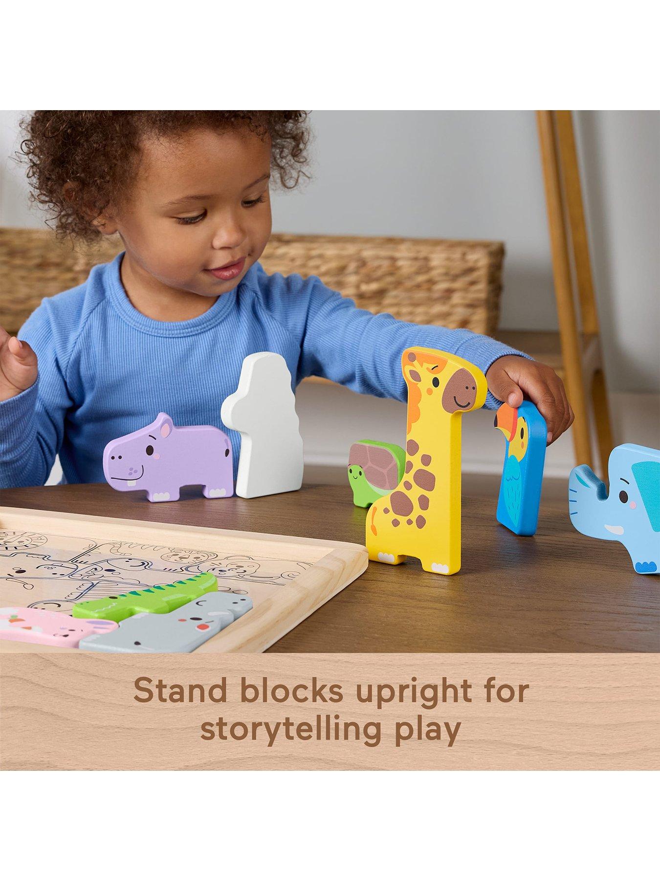 Image 3 of 7 of Fisher-Price Wooden Animal Puzzle