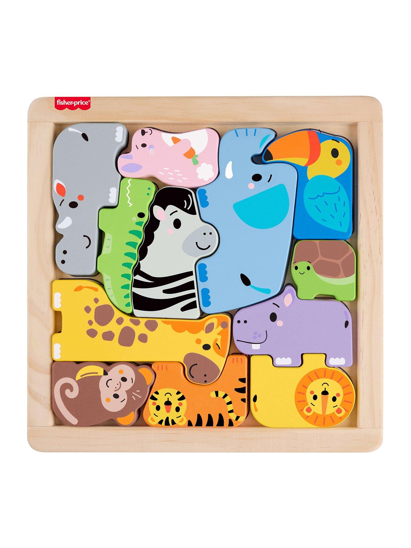 Image 5 of 7 of Fisher-Price Wooden Animal Puzzle