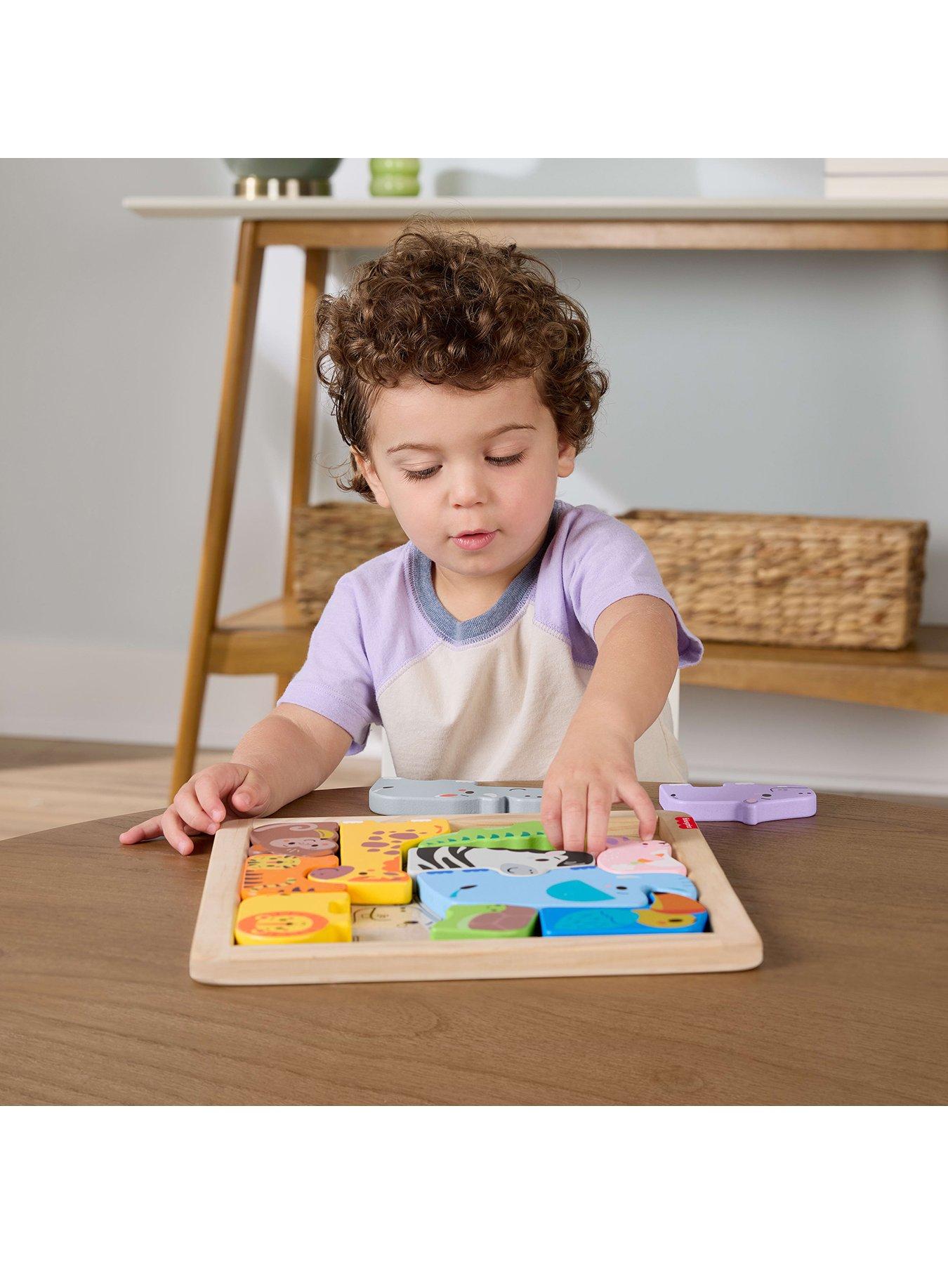 Image 7 of 7 of Fisher-Price Wooden Animal Puzzle
