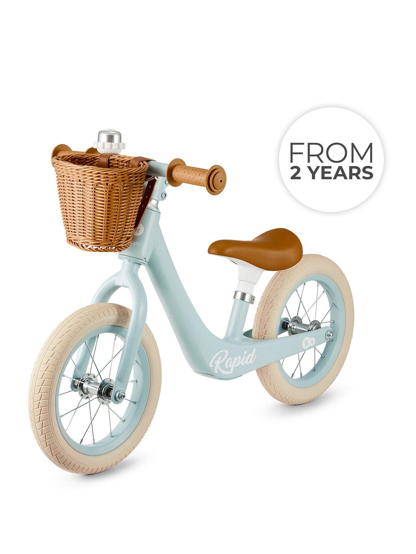 Image 1 of 8 of Kinderkraft Rapid 2 Balance Bike - Blue