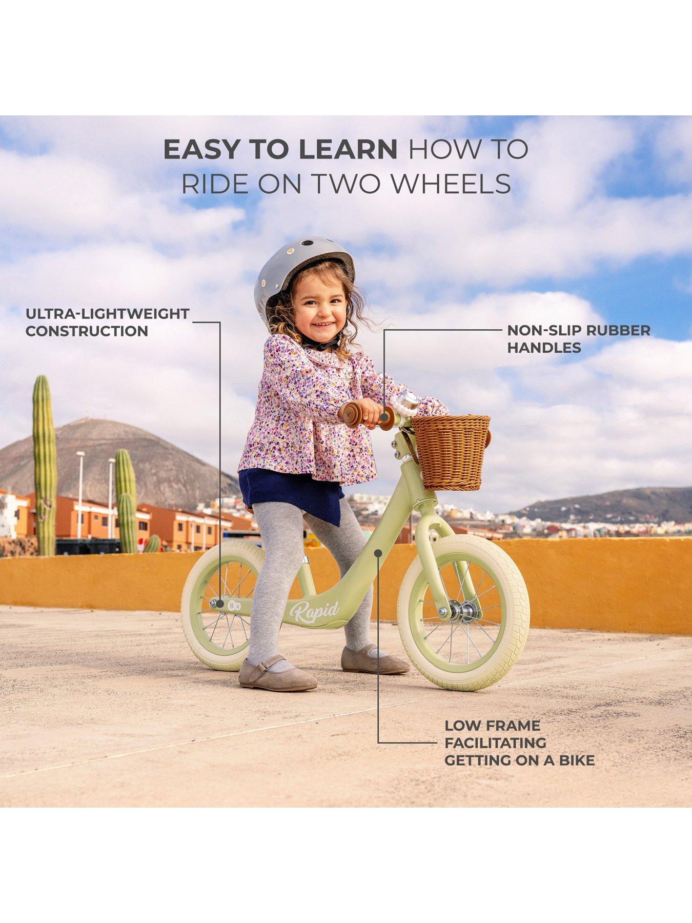 Image 2 of 8 of Kinderkraft Rapid 2 Balance Bike - Blue