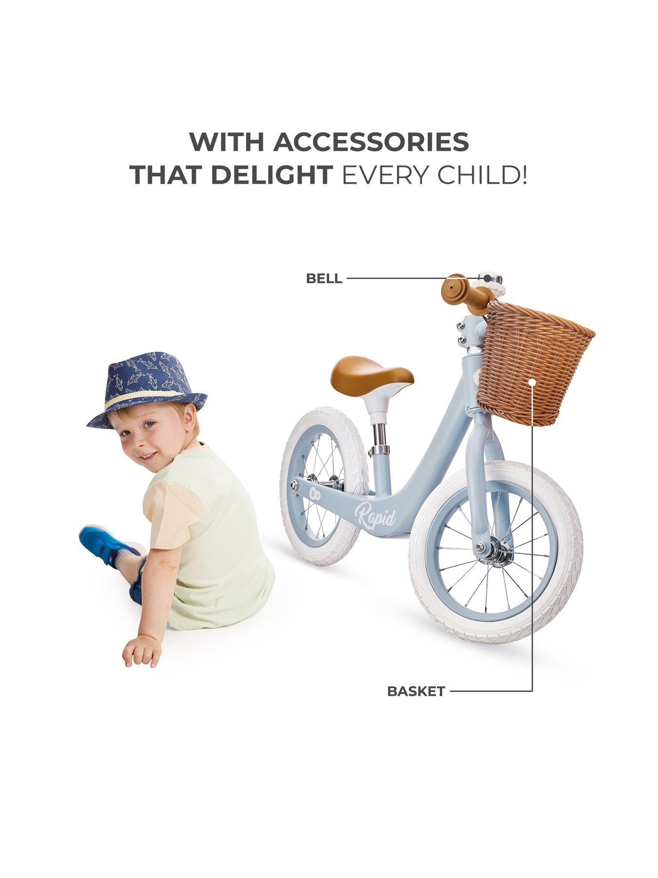 Image 6 of 8 of Kinderkraft Rapid 2 Balance Bike - Blue