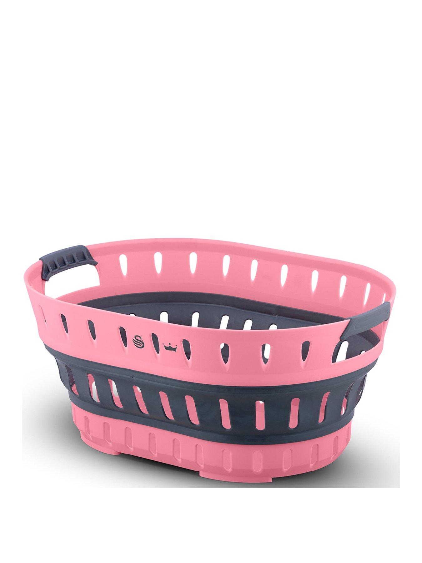 Swan Lynsey Queen of Clean Collapsible Laundry Basket