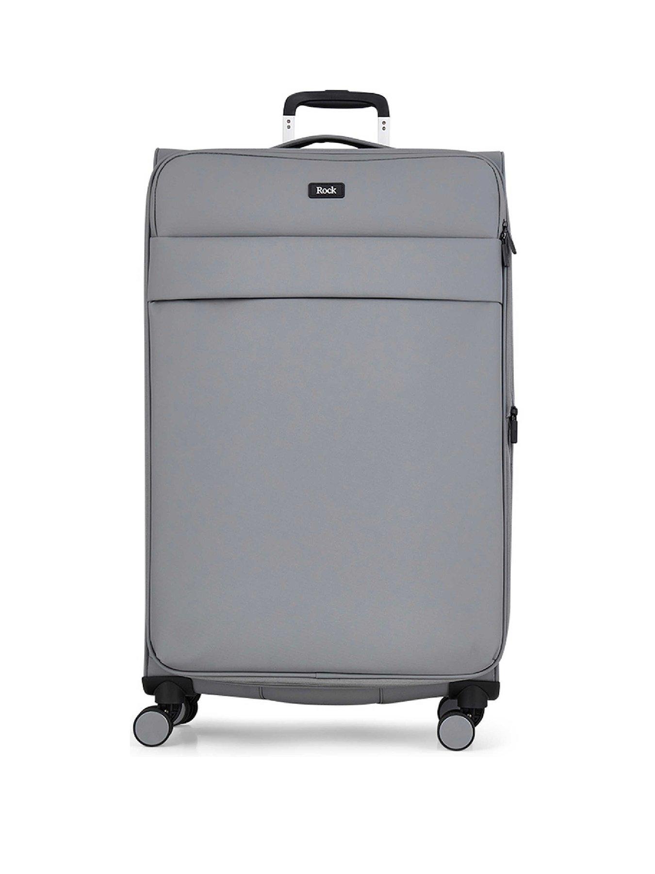 Image 2 of 6 of Rock Luggage Harper Grey Large Suitcase