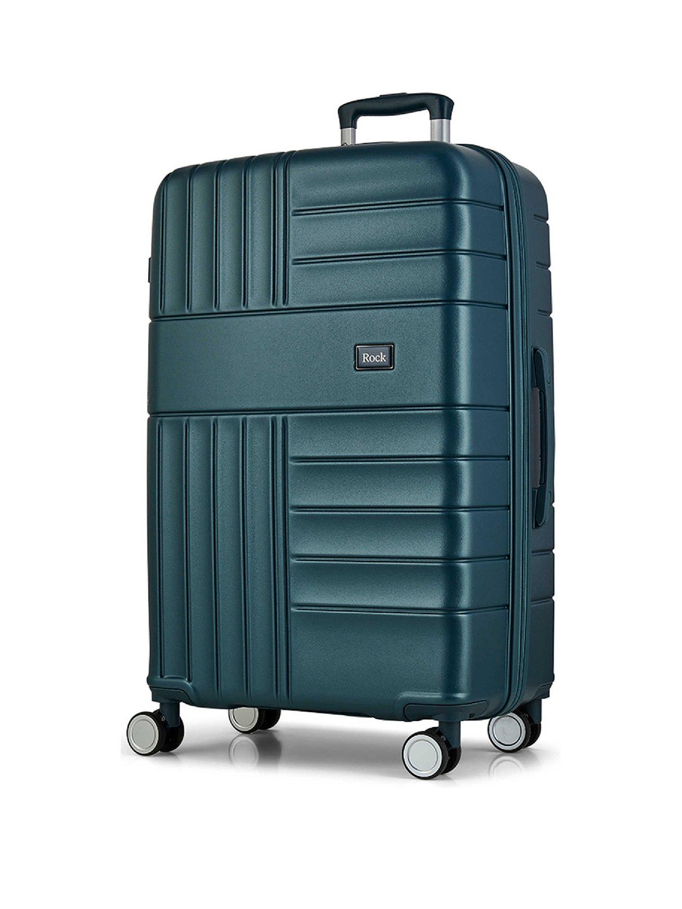 Image 2 of 4 of Rock Luggage Aspen Blue 3pc Set