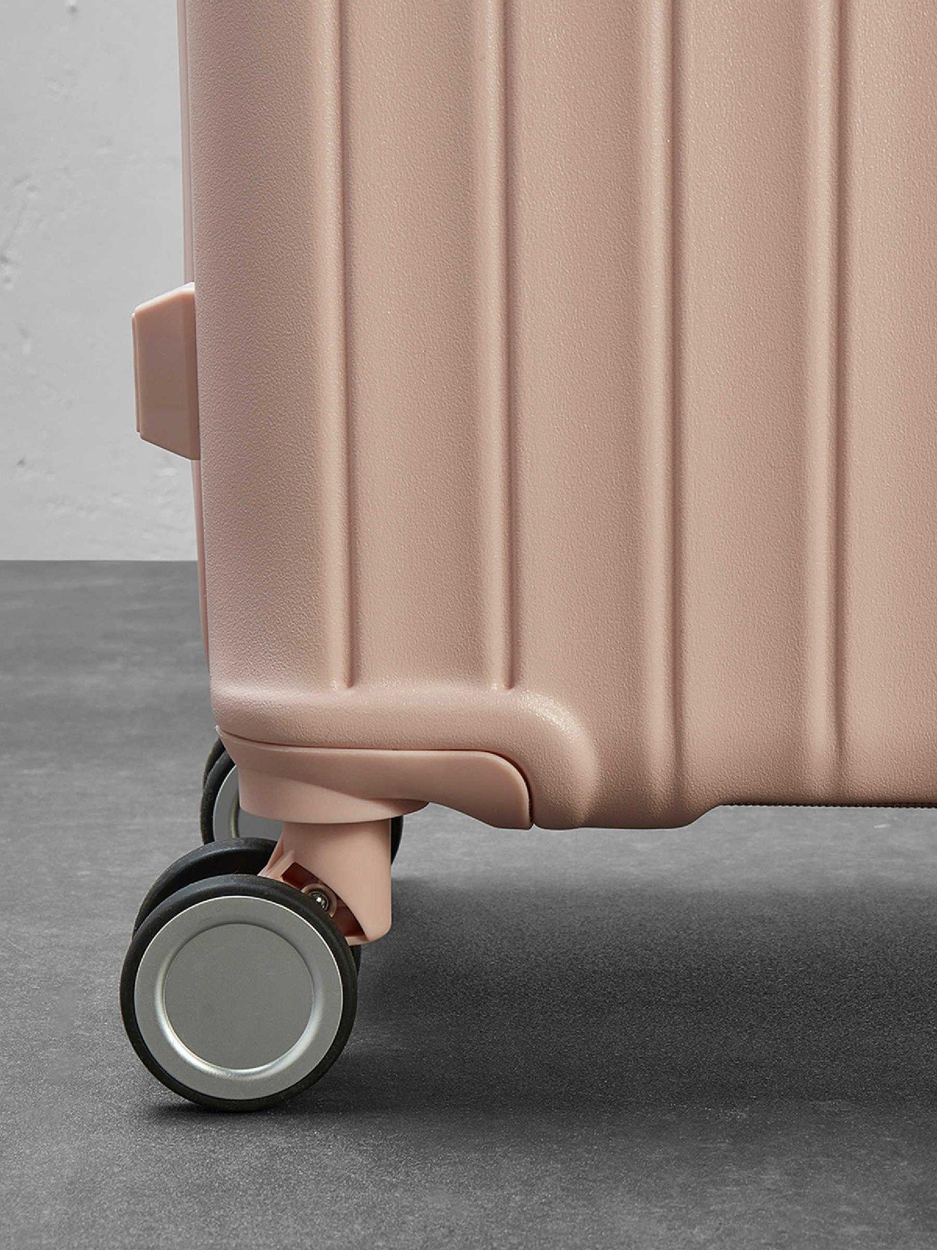 Image 3 of 4 of Rock Luggage Aspen Pink Medium Suitcase