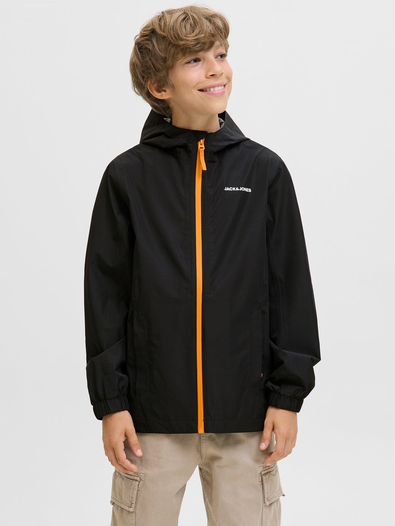 undefined Boys Flynn Rain Jacket - Black