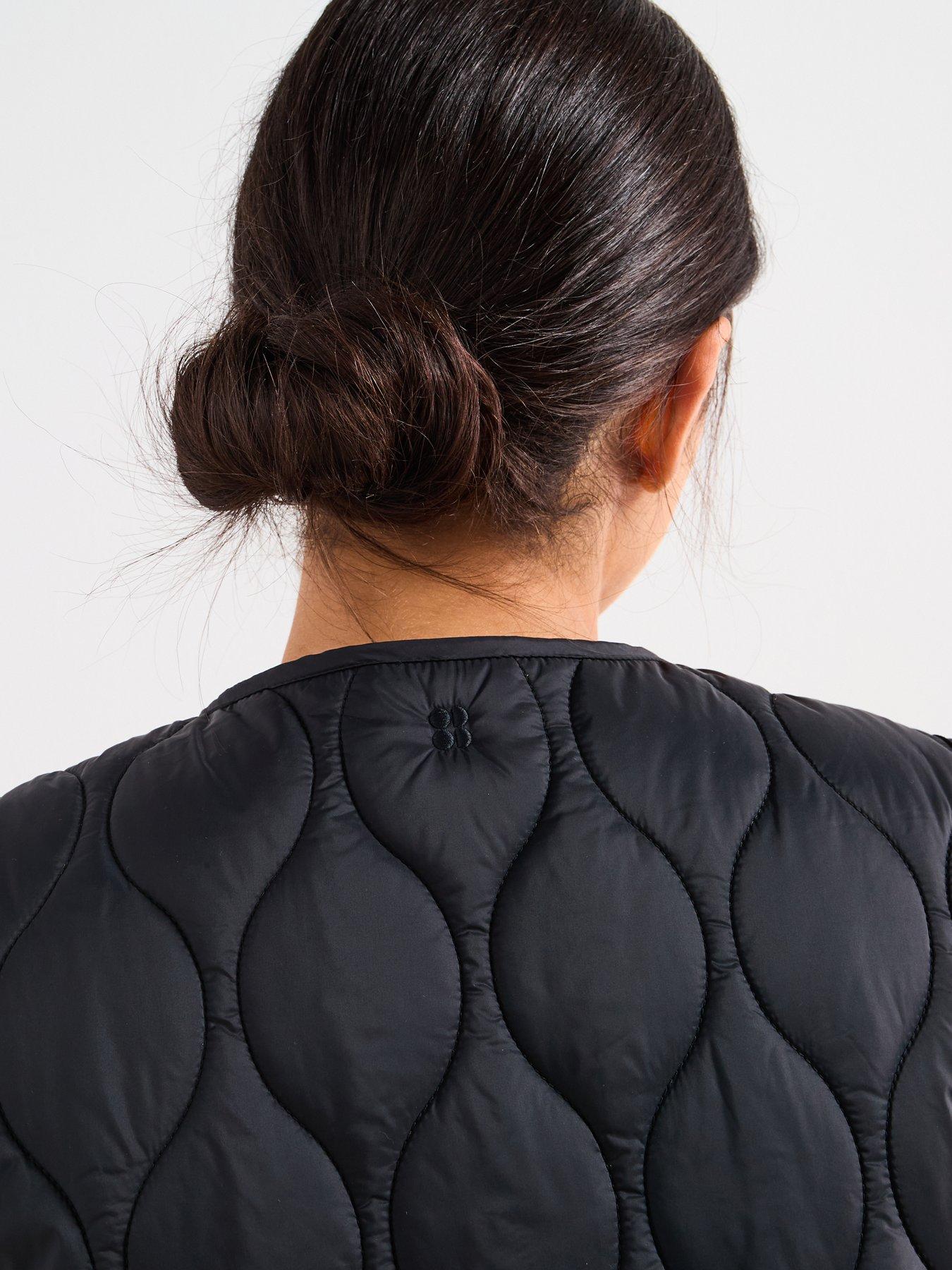 Image 4 of 6 of Sweaty Betty Womens Training On The Move Gilet - Black