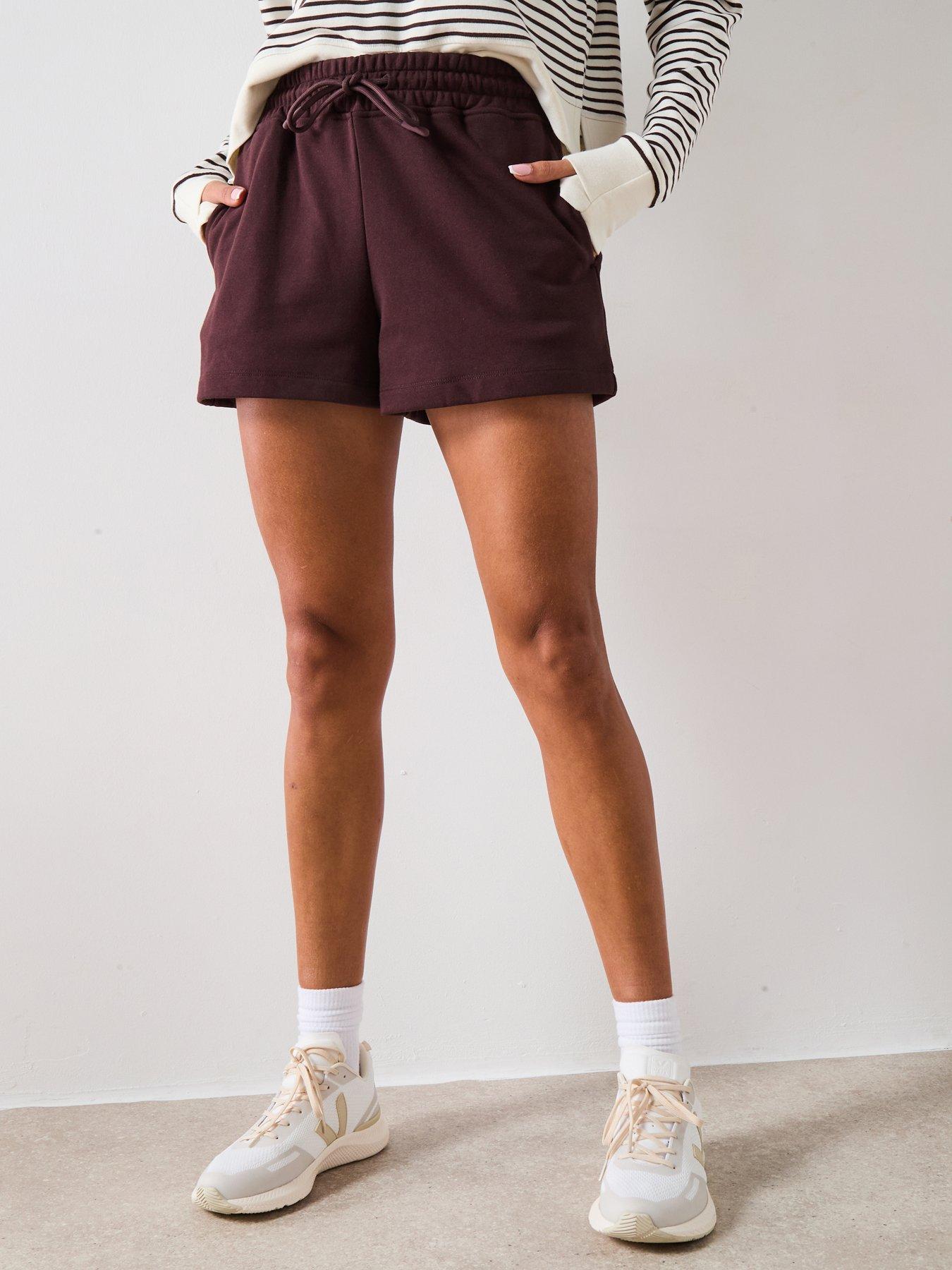 Image 1 of 6 of Sweaty Betty Womens Training Revive Boxy Short - Brown