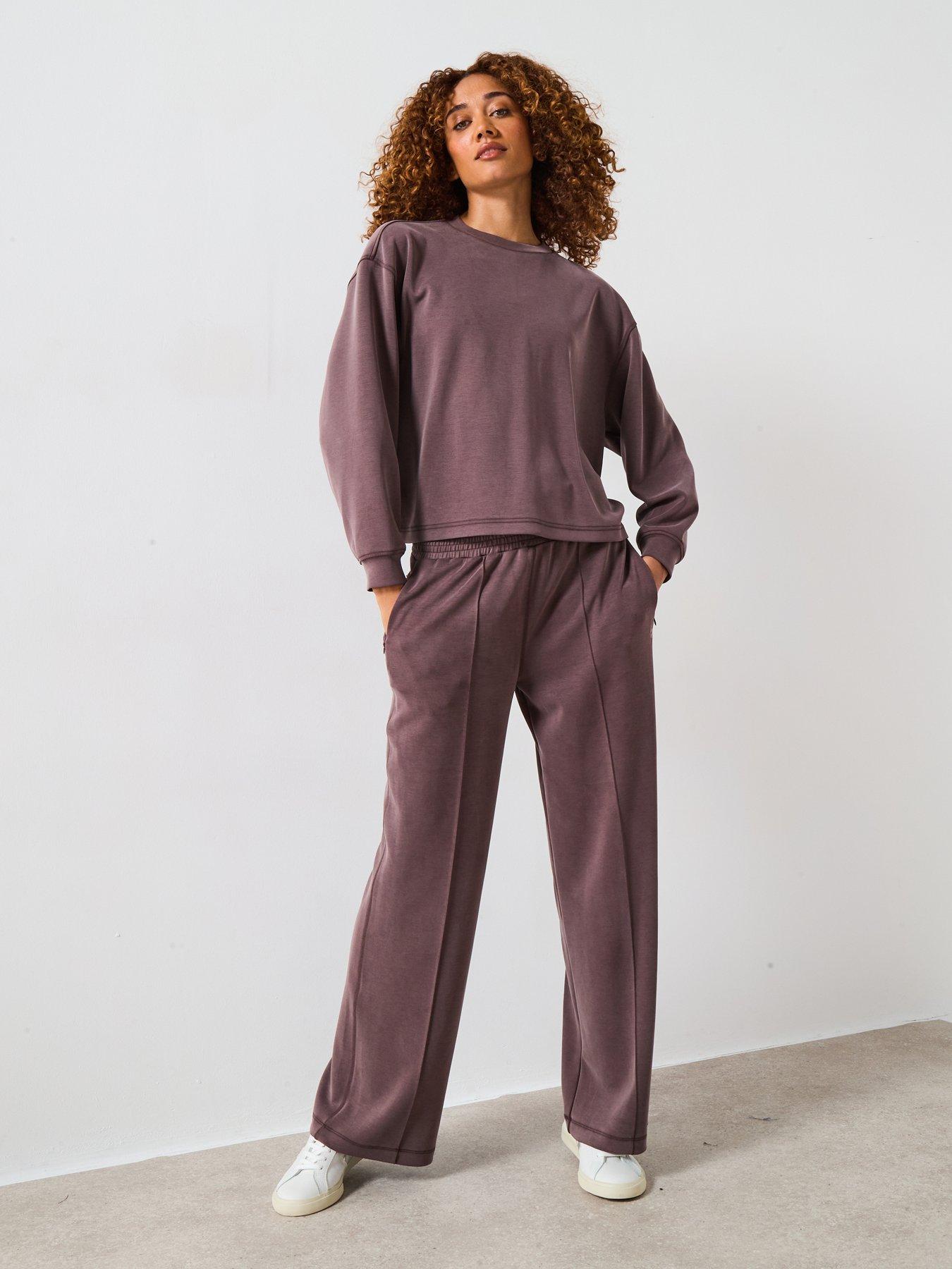 UYN Women's To-be OW Sweatshirt – Top Corto In Cotone Biologico Per Yoga E Palestra
