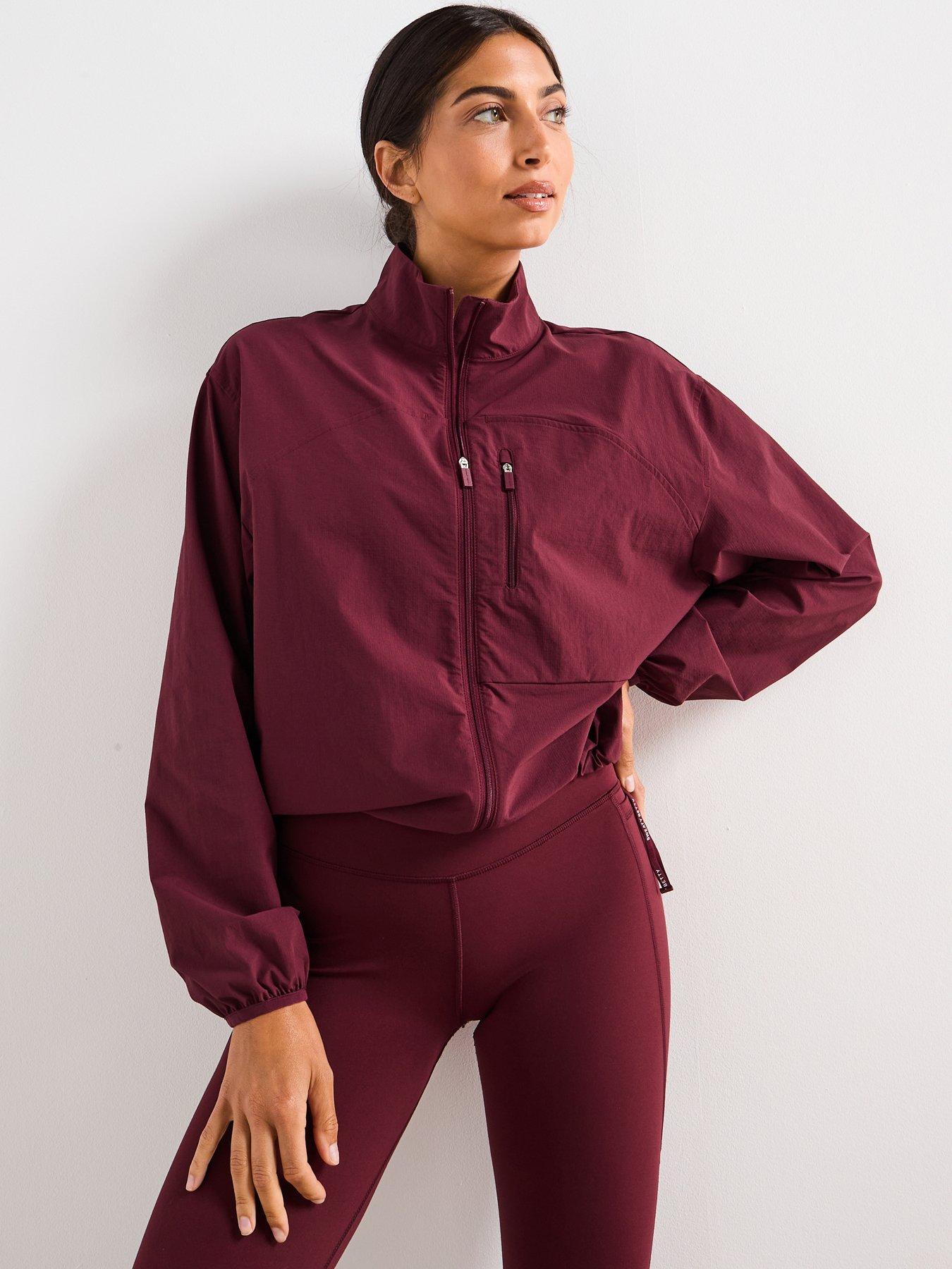 Sweaty Betty Womens Training Training Shell Jacket, Red, Size 2Xl, Women