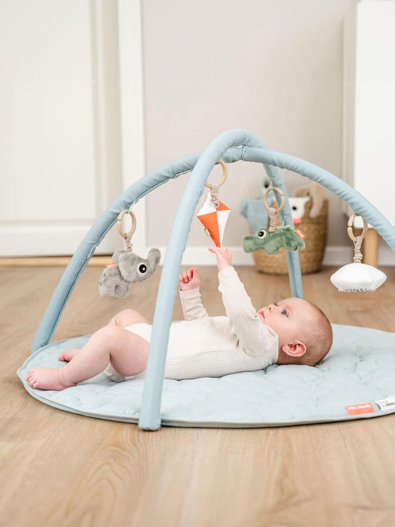 Done by Deer Activity Playmat Playground Blue