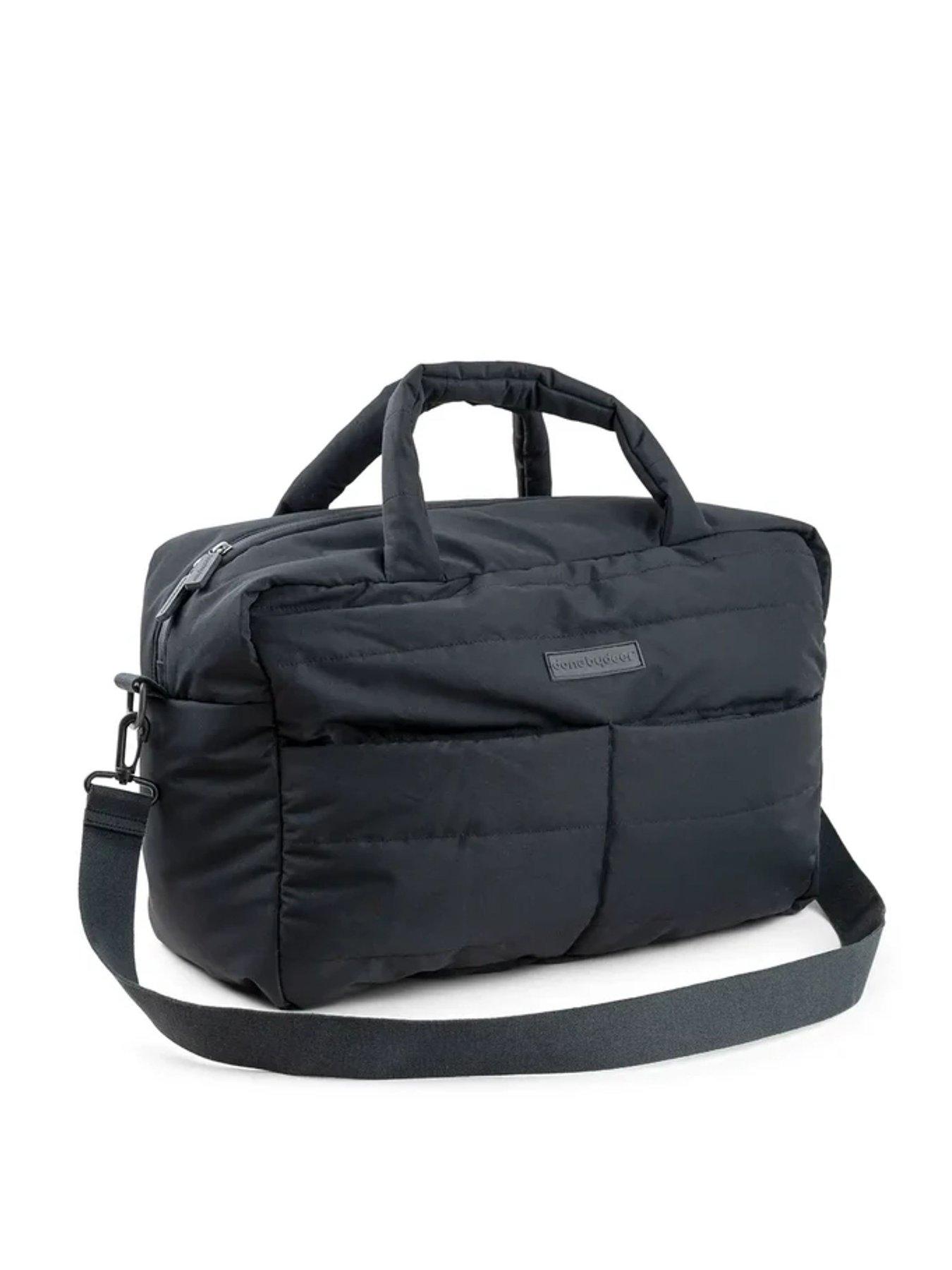 Done By Deer Quilted Changing Bag Black