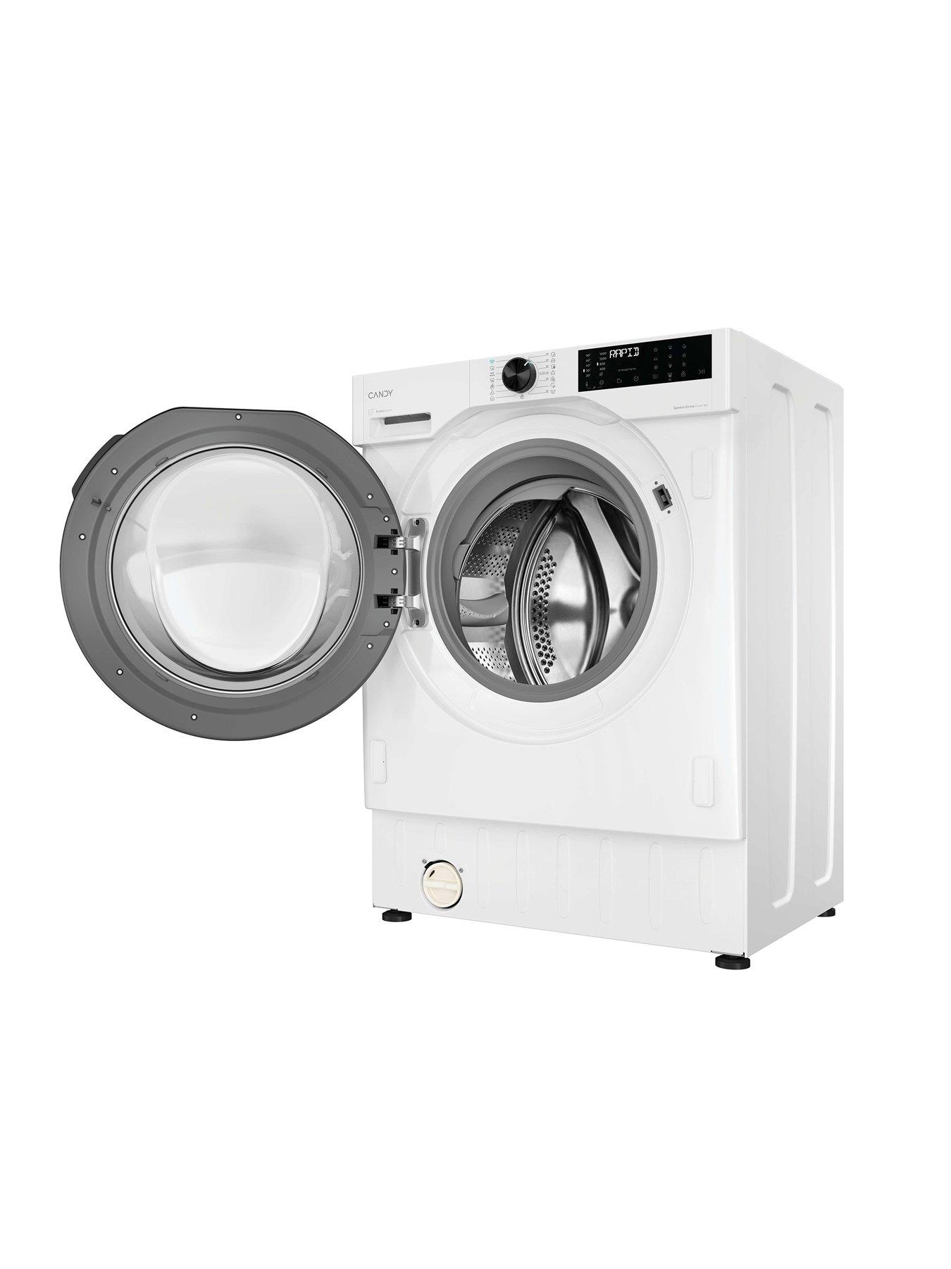 Image 3 of 7 of Candy BC4S49M6DB8J-80 Integrated 9kg WiFi Connected Washing Machine, 1400 rpm,&nbsp;A Rated - White