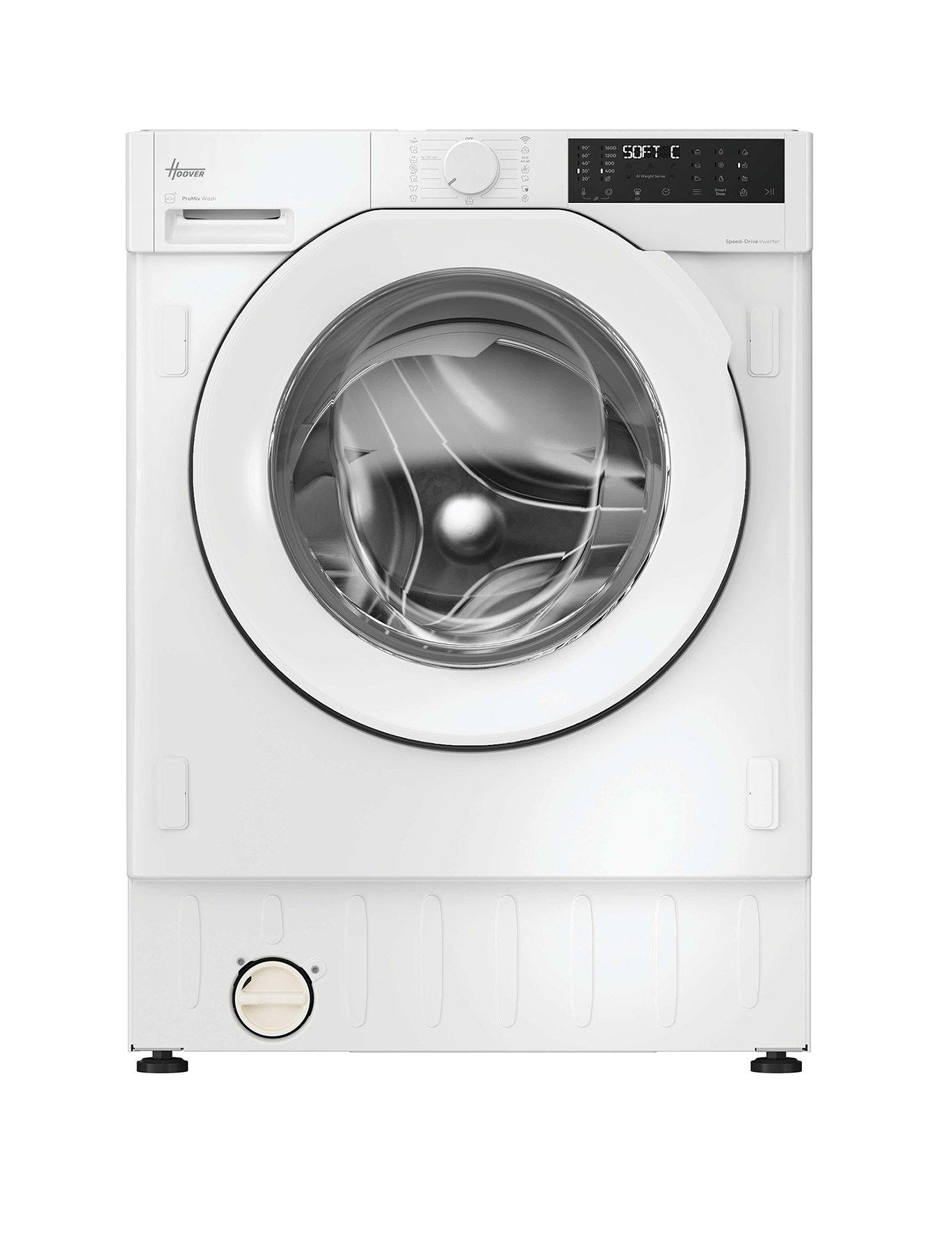 Hoover H-WASH 400 BH4S69M6D9J-80 Integrated 9kg WiFi Connected Washing Machine with 1600 rpm, A Rated - White