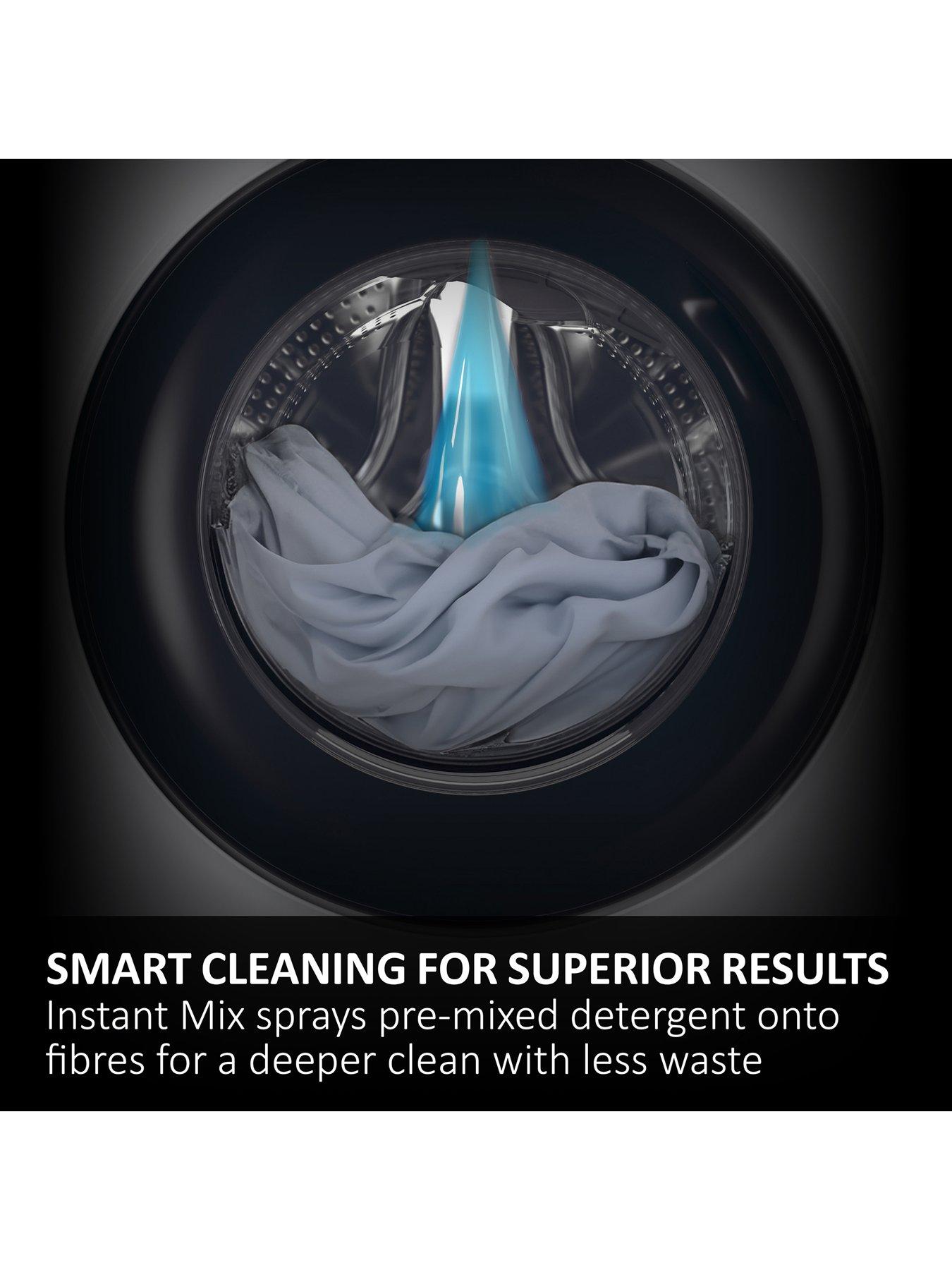 Image 2 of 7 of Haier BHA6S69M6DB9RJ80 Integrated 9kg Washing Machine, A Rated, 1600 rpm, Graphite, Wifi