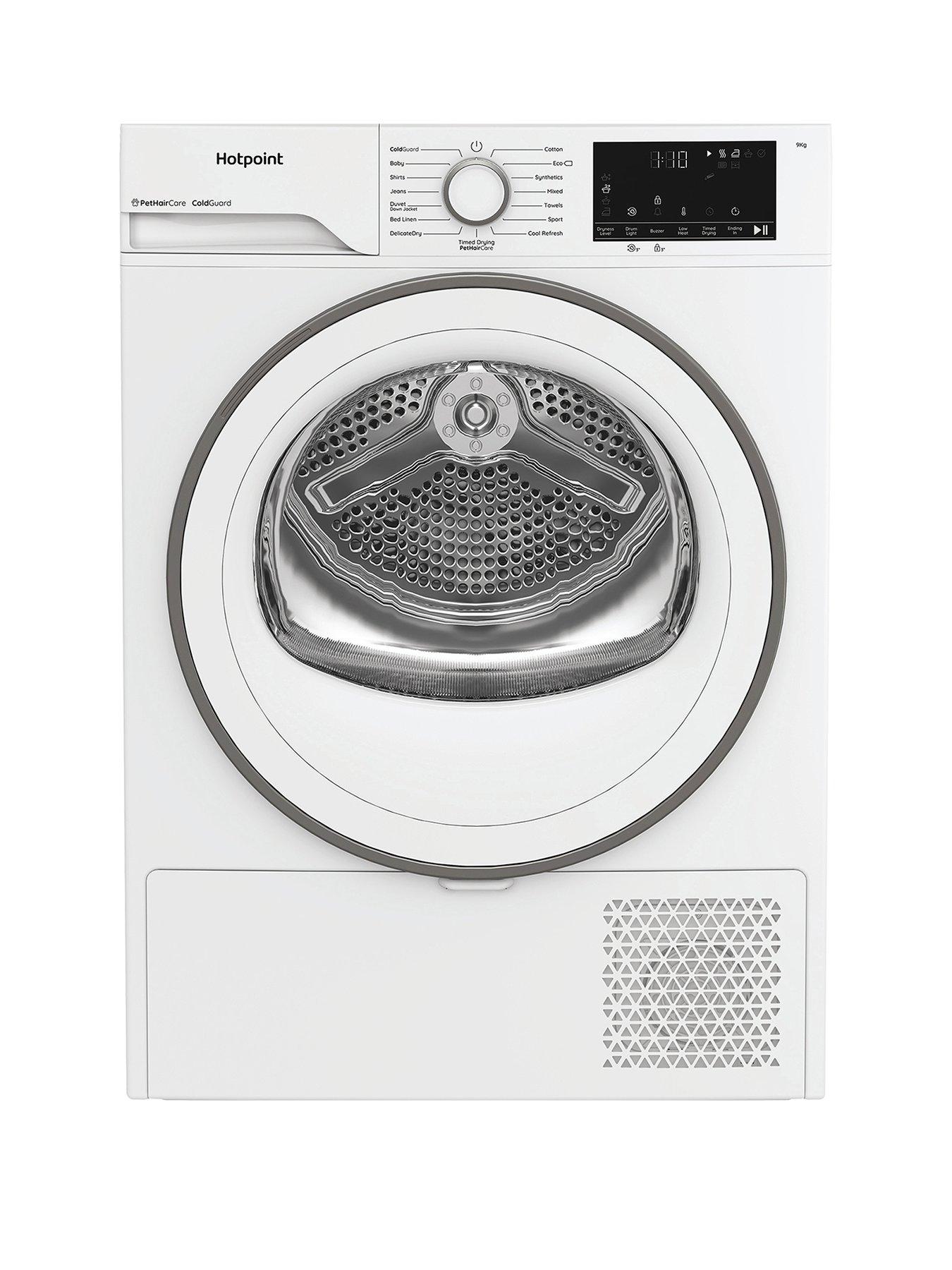 Hotpoint C HD 93M WWS UK 9KG Heat Pump Tumble Dryer - White