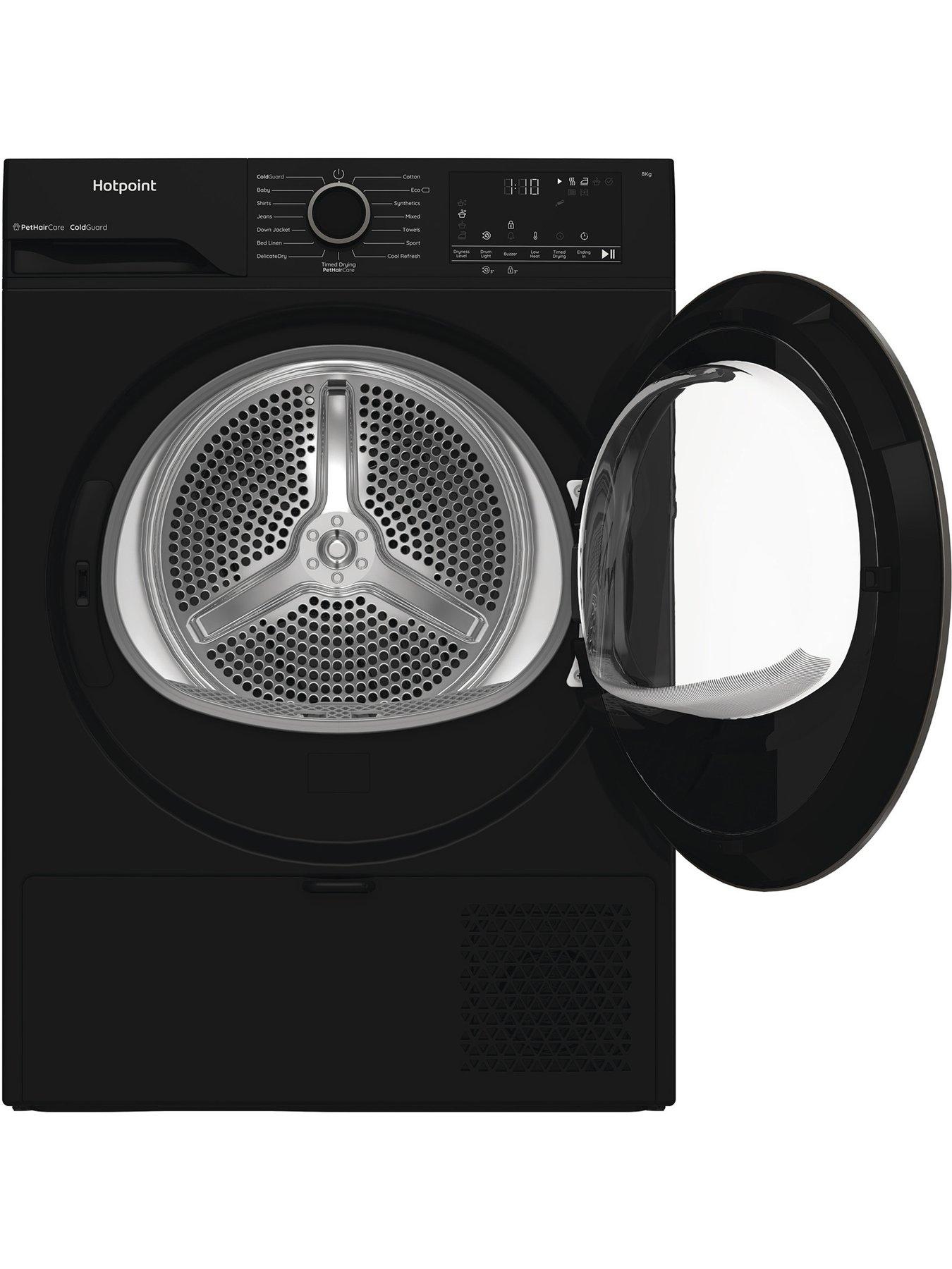Image 2 of 7 of Hotpoint C HSD 82M BB UK 8KG Heat Pump Tumble Dryer - Black