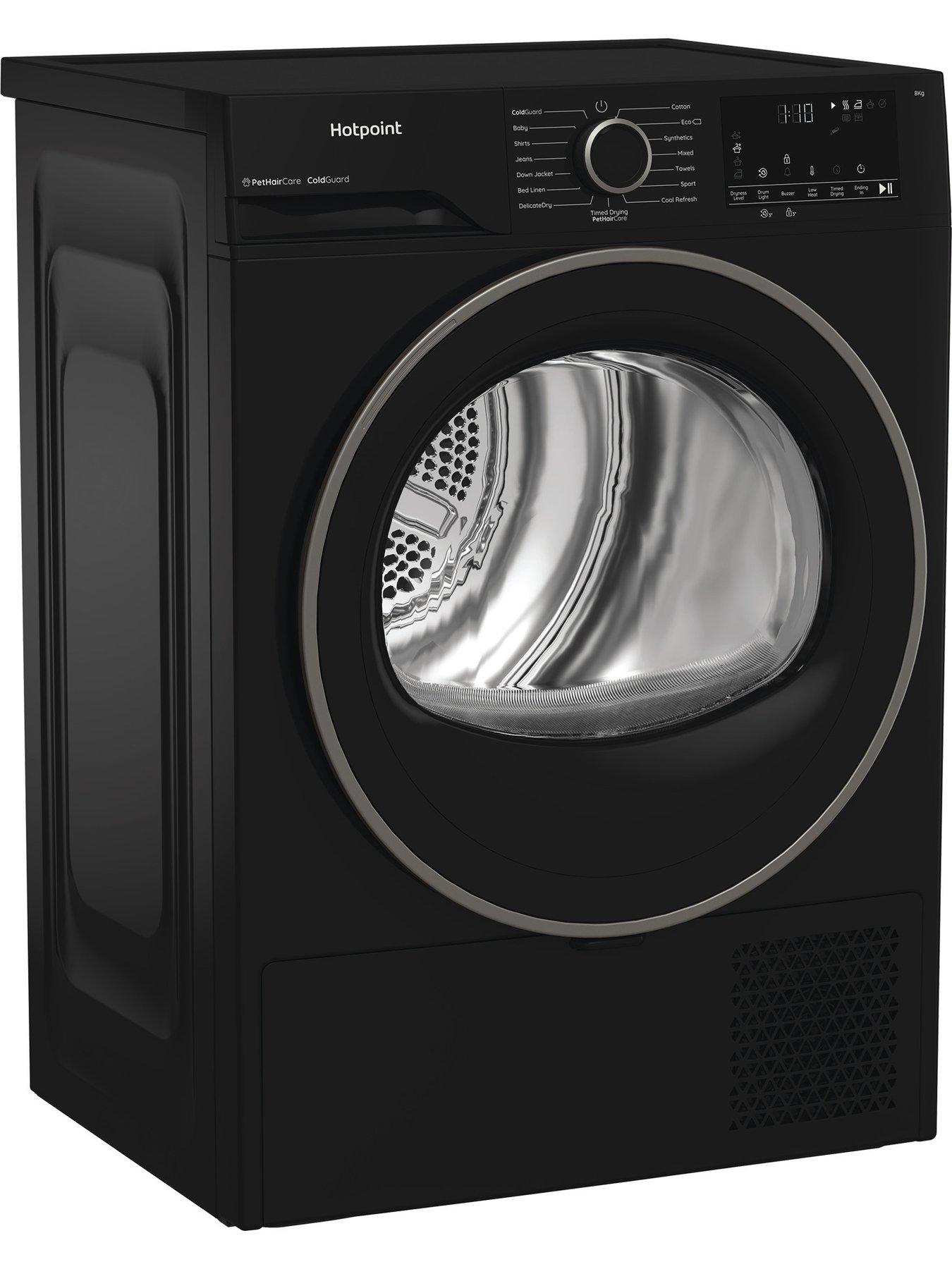 Image 3 of 7 of Hotpoint C HSD 82M BB UK 8KG Heat Pump Tumble Dryer - Black