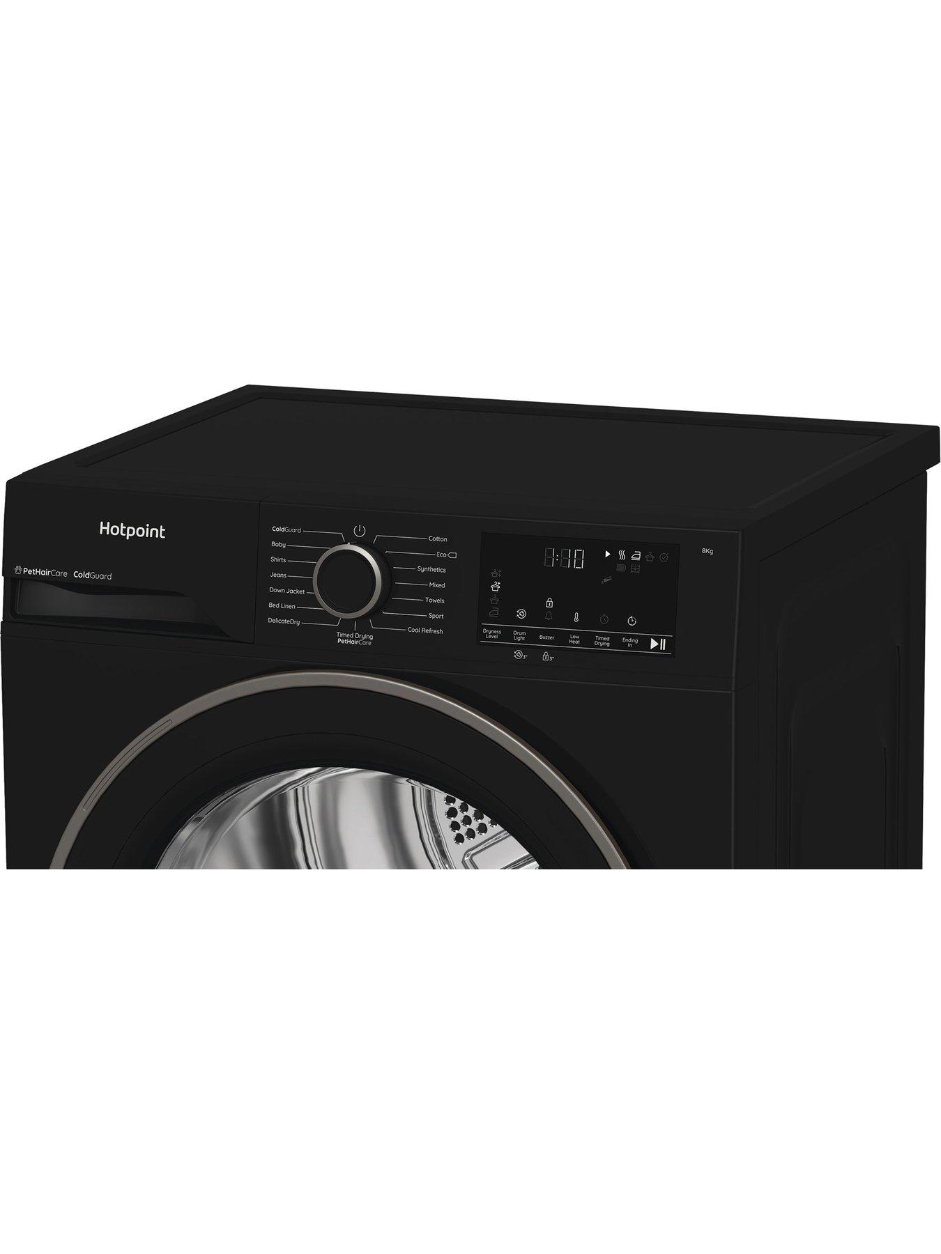 Image 5 of 7 of Hotpoint C HSD 82M BB UK 8KG Heat Pump Tumble Dryer - Black
