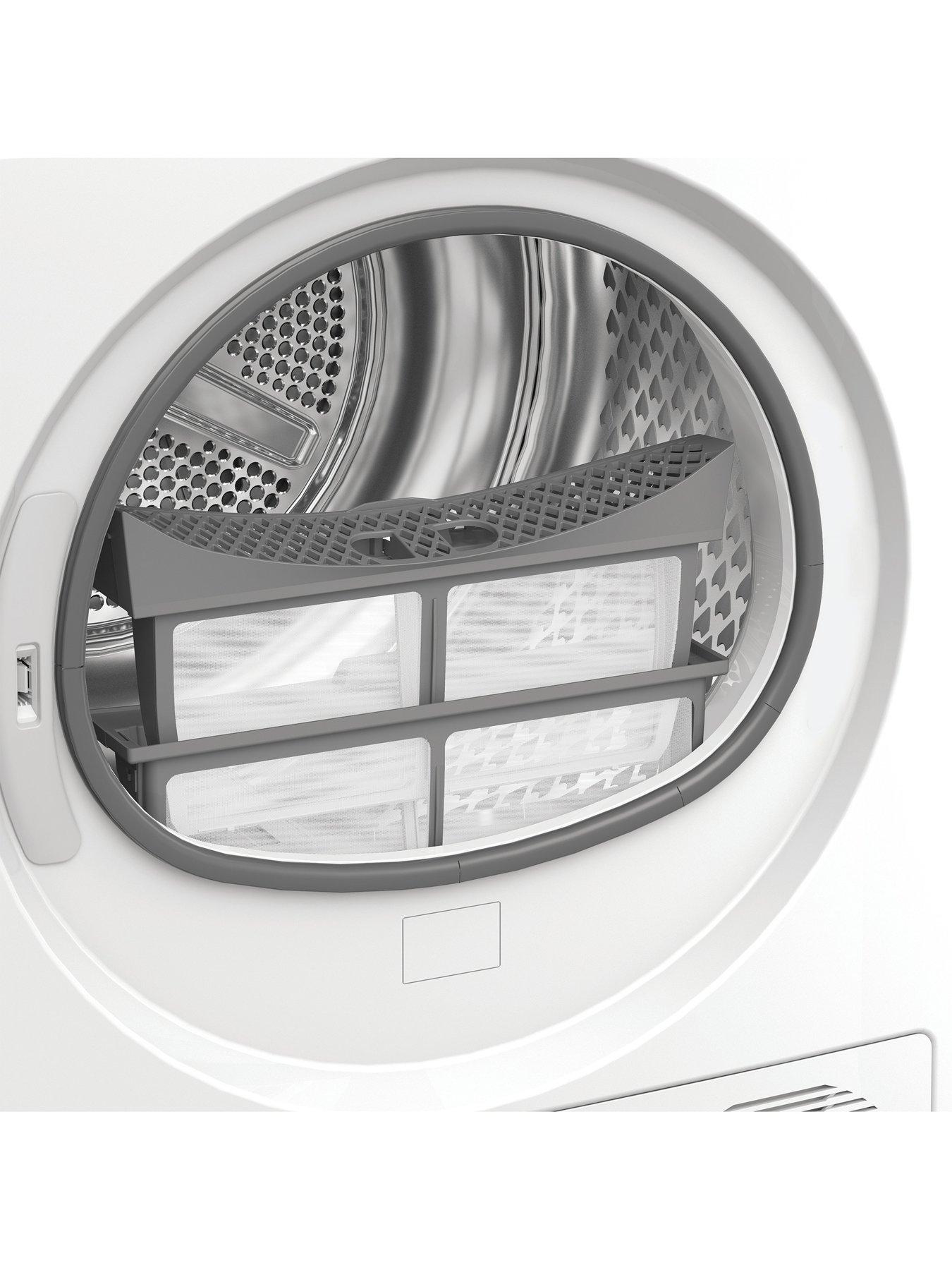 Image 3 of 7 of Hotpoint FabricCare C HD 94M WBS UK 9KG Heat Pump Tumble Dryer with HomeWhiz - White