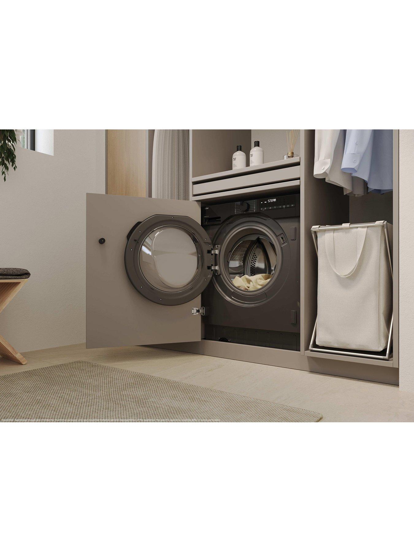 Image 4 of 7 of Haier BHA6S696M6DB9R80 Integrated 9Kg / 6Kg Washer Dryer with 1600 rpm spin, WiFi, Graphite, D Rated (Wash&amp;Dry), A Rated (Wash Only)