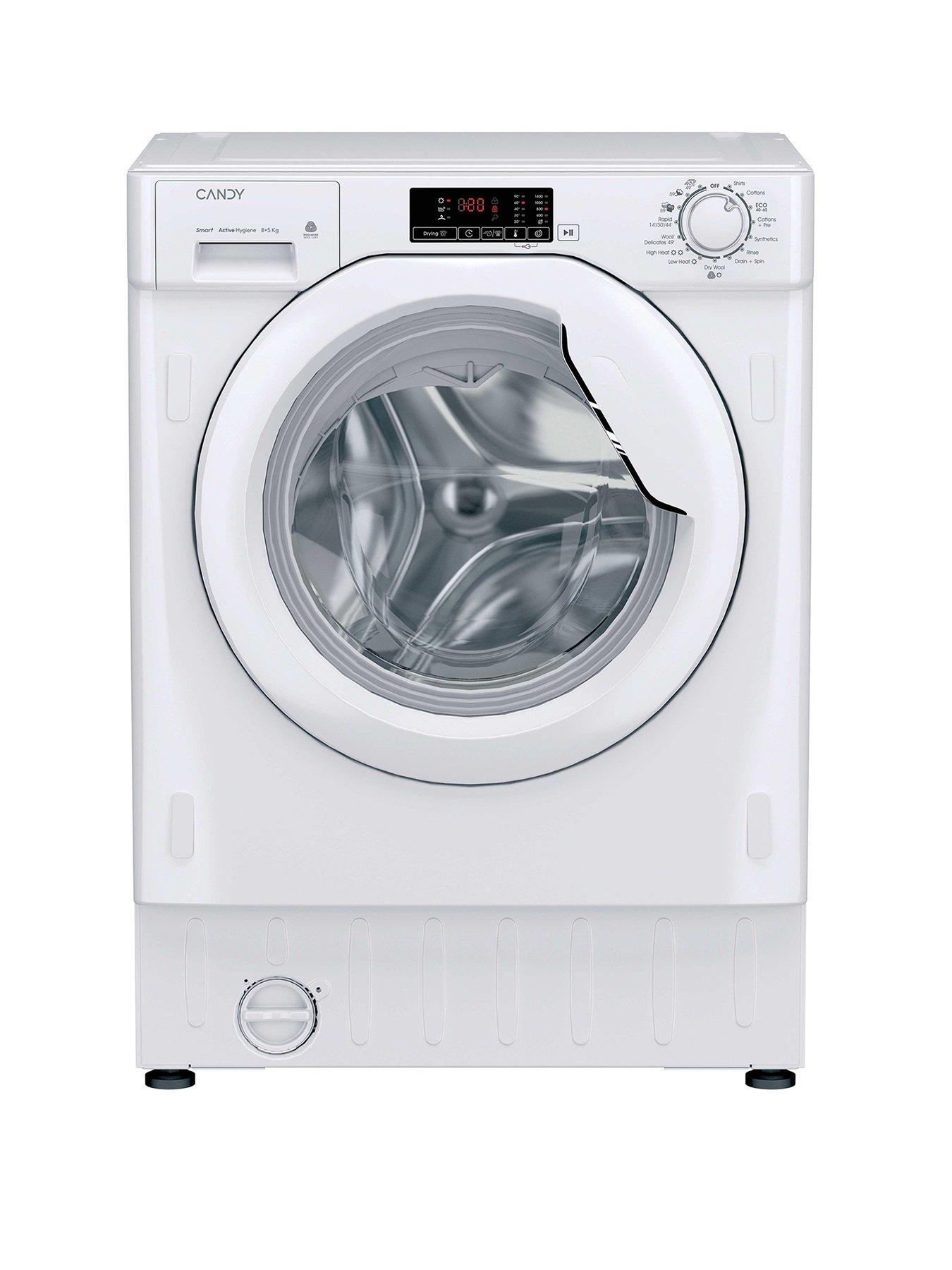 Candy Smart CBD 485D14-80 Integrated 8Kg / 5Kg Washer Dryer, 1400 rpm, B Rated (Wash Only) - White