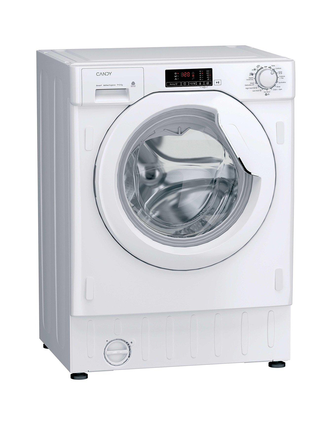 Candy Smart CBD 495D14-80 Integrated 9kg / 5kg Washer Dryer, 1400 rpm, B Rated (Wash Only) - White