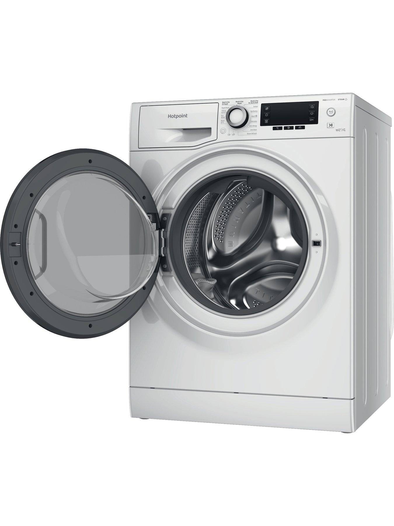 Image 4 of 7 of Hotpoint ActiveCare NDD 10748 DA UK 10+7kg Washer Dryer - White