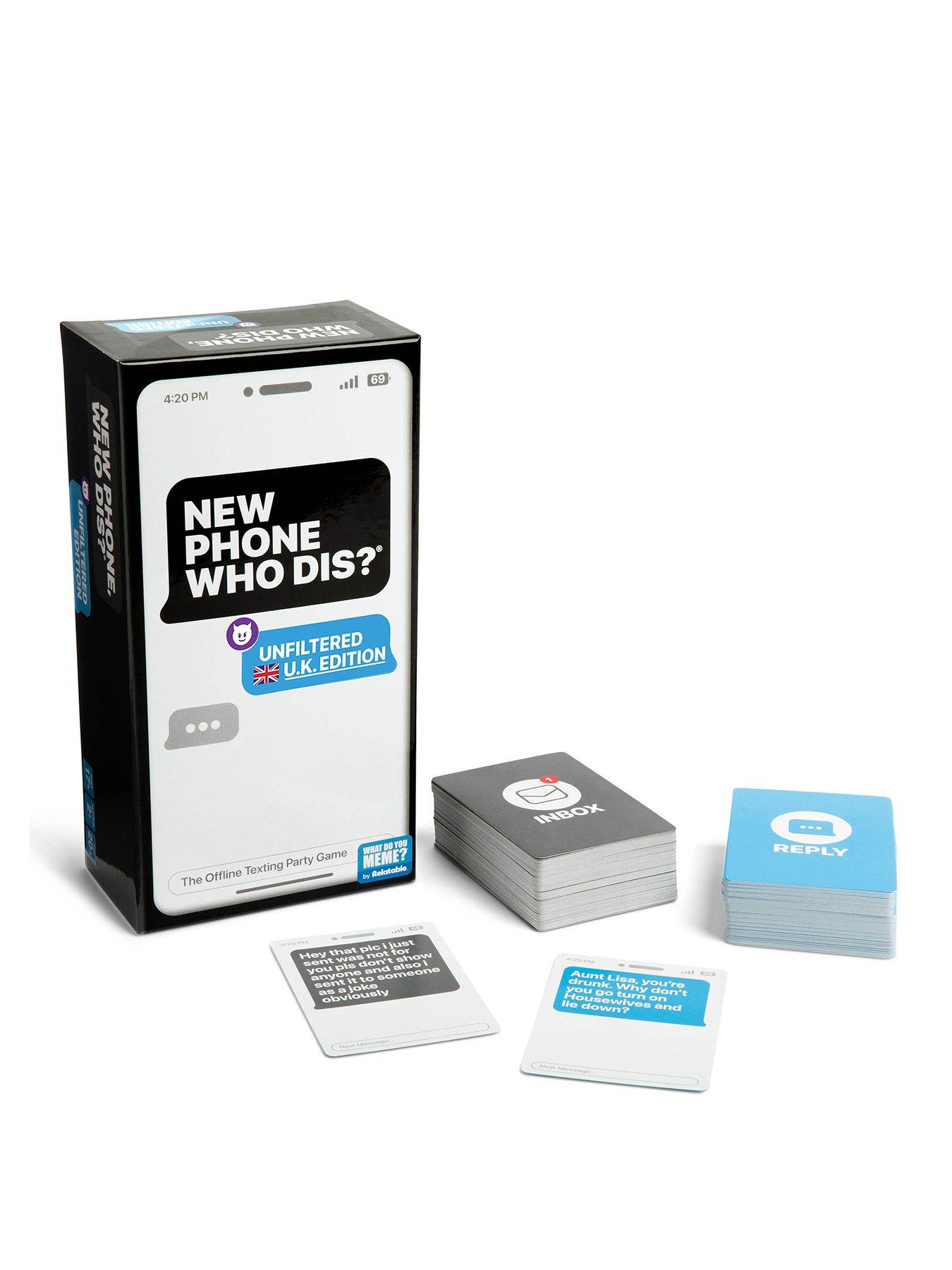 Image 1 of 8 of New Phone Who Dis?&nbsp;Party Game for Adults (ages 17+)